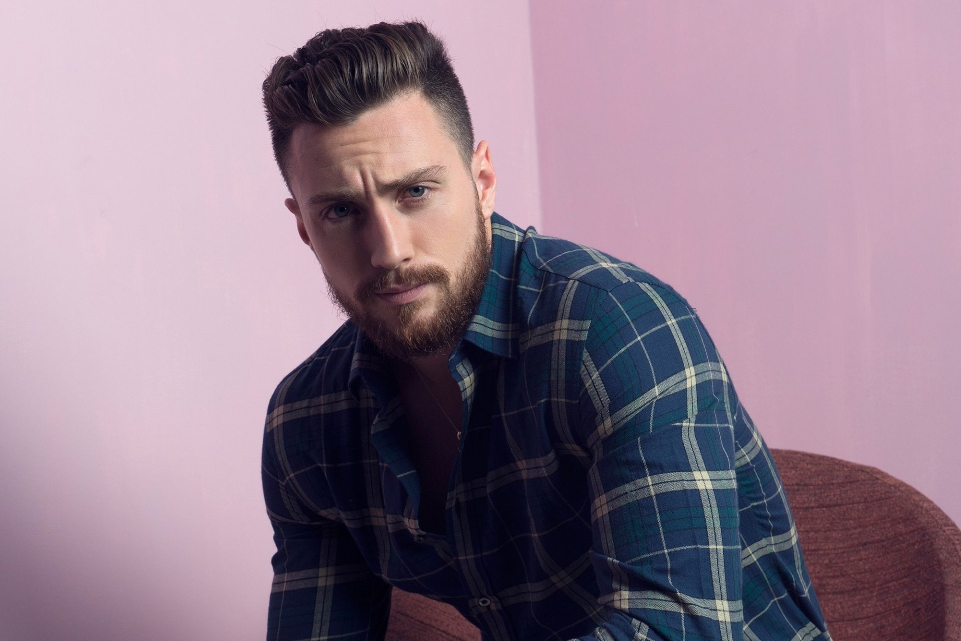 1080P, Aaron Taylor-Johnson, Actors, Actor, Beard, English, HD Wallpaper