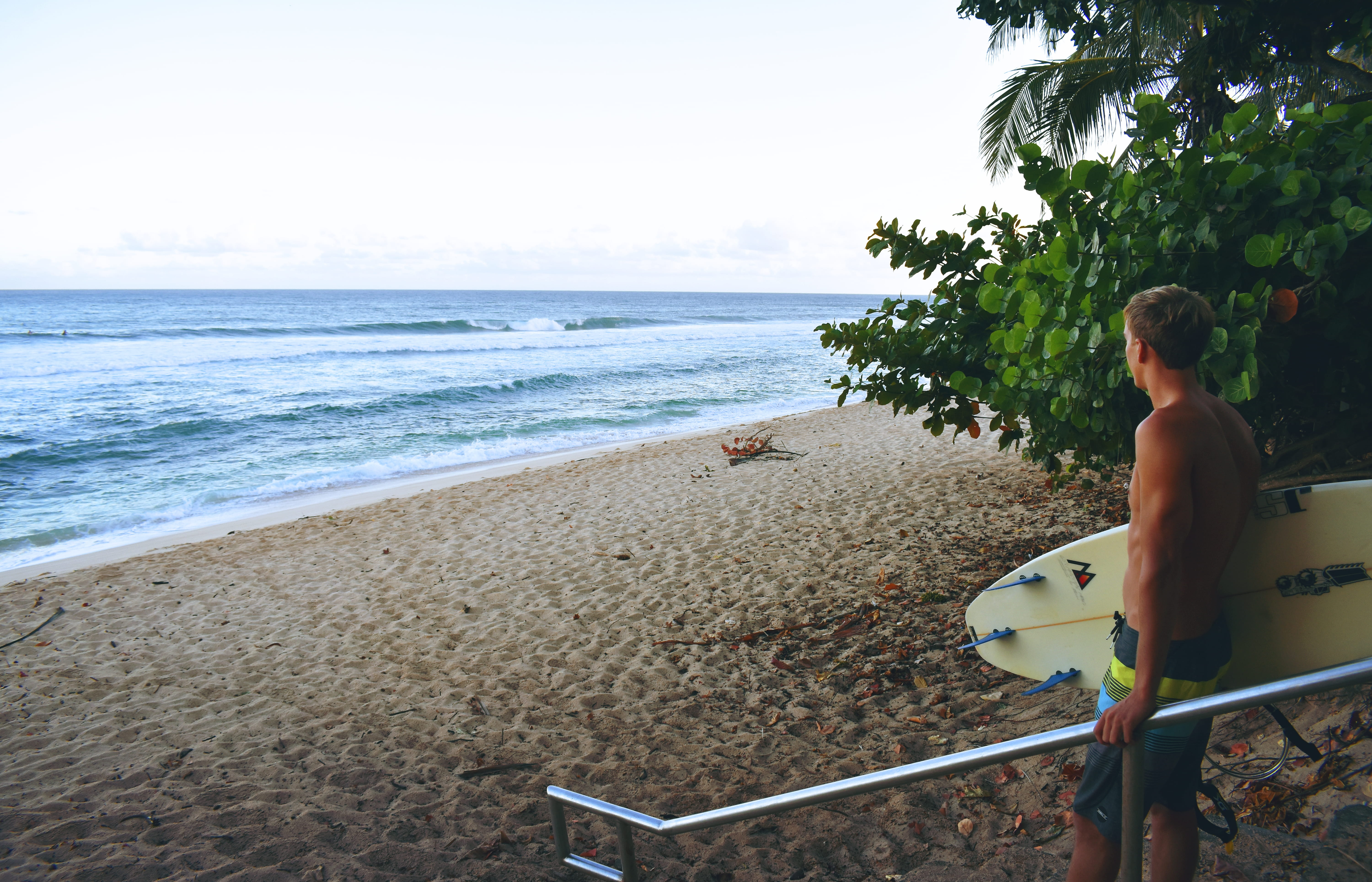 one person, beauty in nature, surf, land, sky, holiday, ocean, vacations, preperation, shirtless, horizon, 5K, outdoors, kilo moana, send it, beach, lifestyles, HD Wallpaper