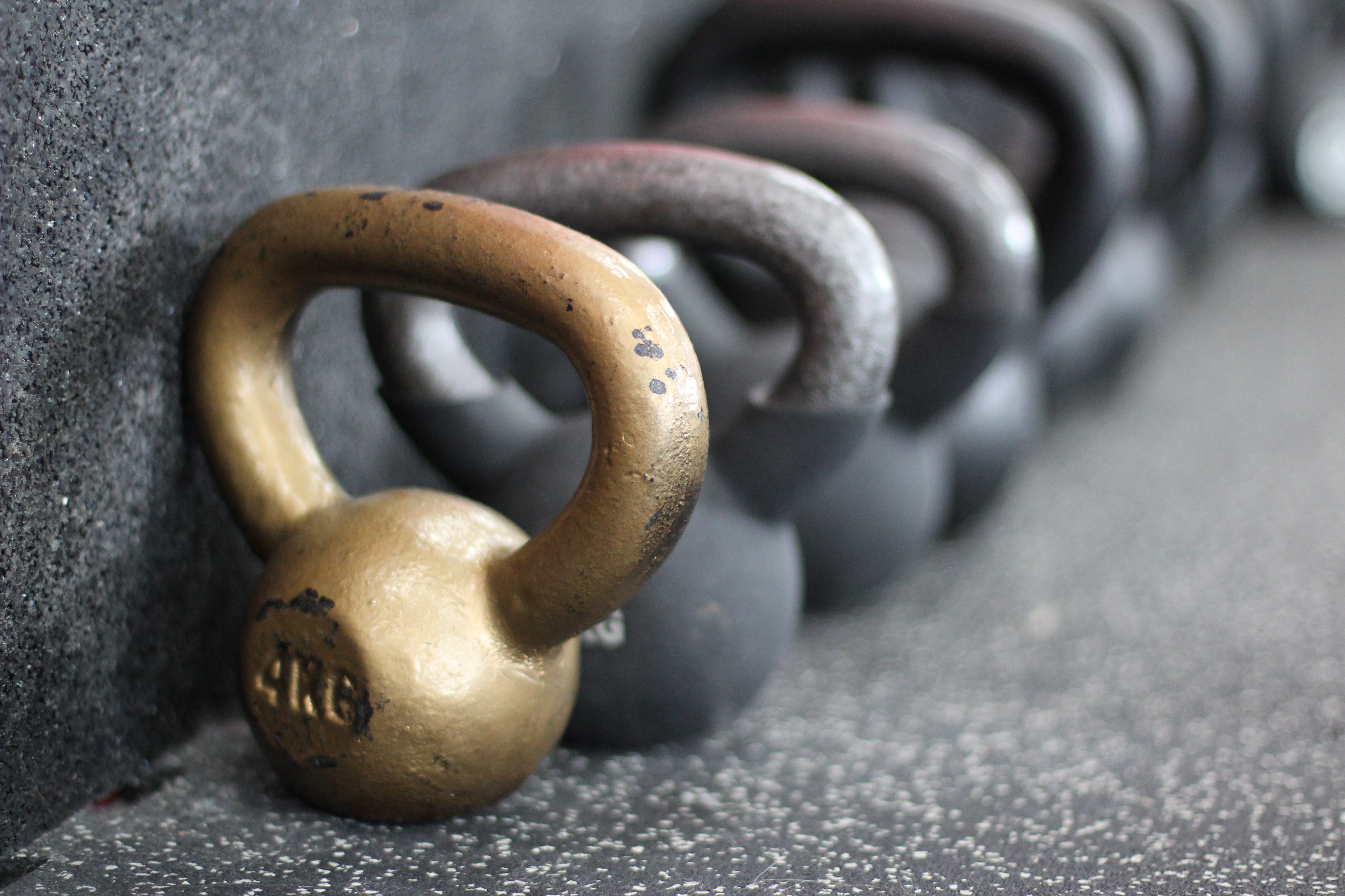 dumbbells, gray, black, weight, indoors, gold, 4 kilo, single object, handle, steel, kettle, safety, kilo, geometric shape, no people, security, yellow, HD Wallpaper