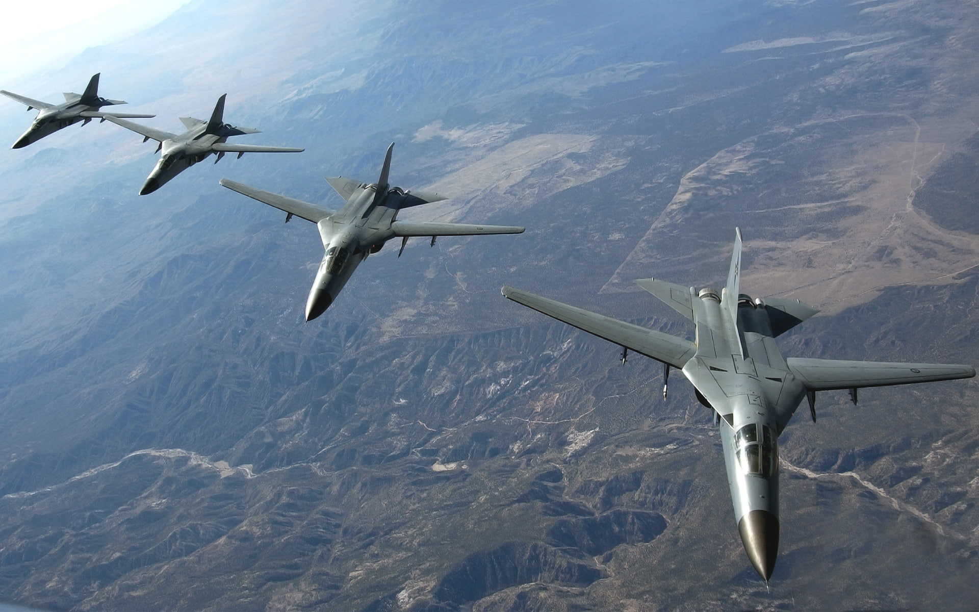 In The Air, Anteater, Flight, Fighter, The plane, 1080P, Height, Earth, Double, F 111, Multipurpose, Aviation, HD Wallpaper