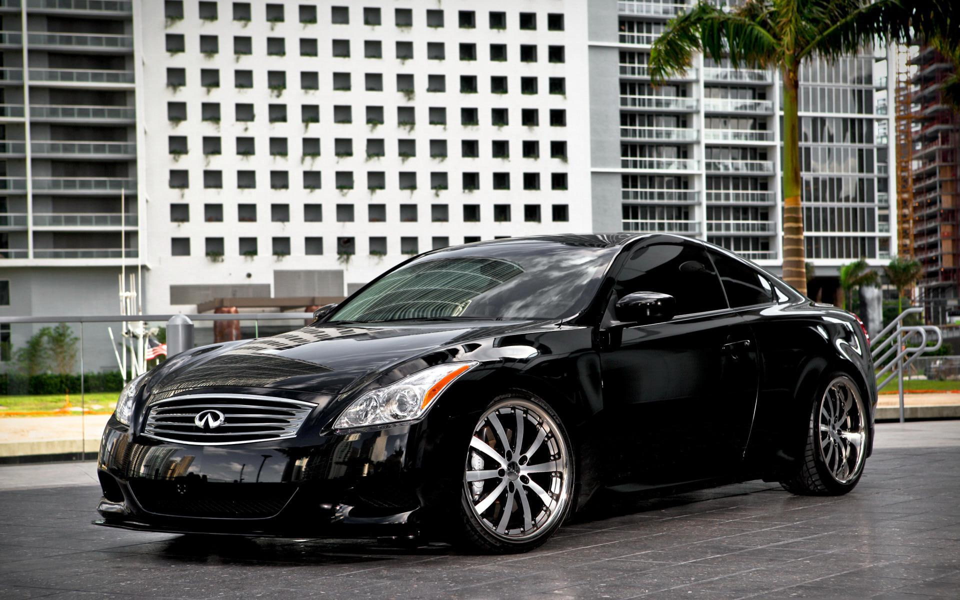 g, 1920x1200, cars, 1080P, black, infiniti g, infiniti, HD Wallpaper