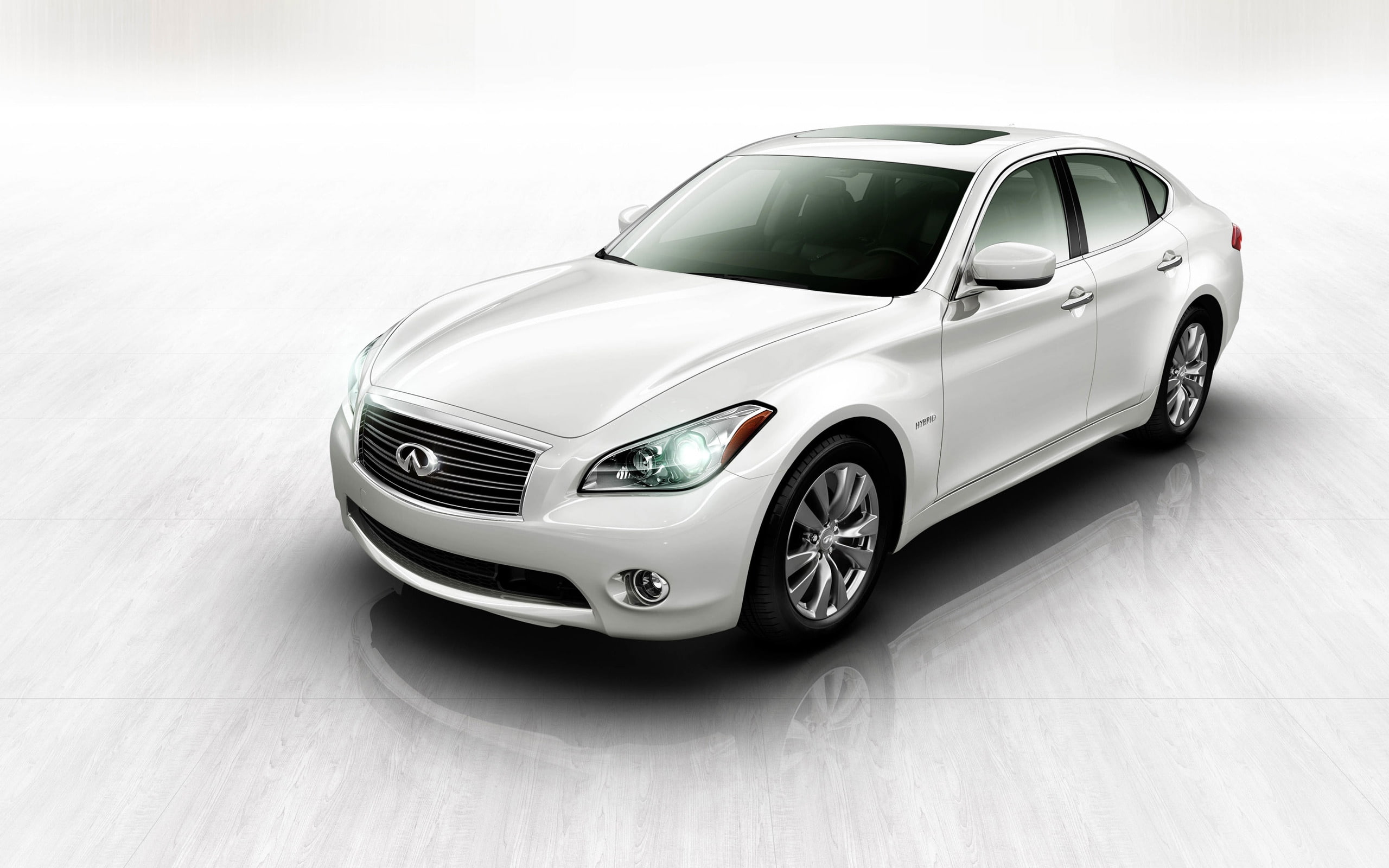 infiniti, m, Infiniti M35, g, 2K, hybrid, front, sedan, white, HD Wallpaper