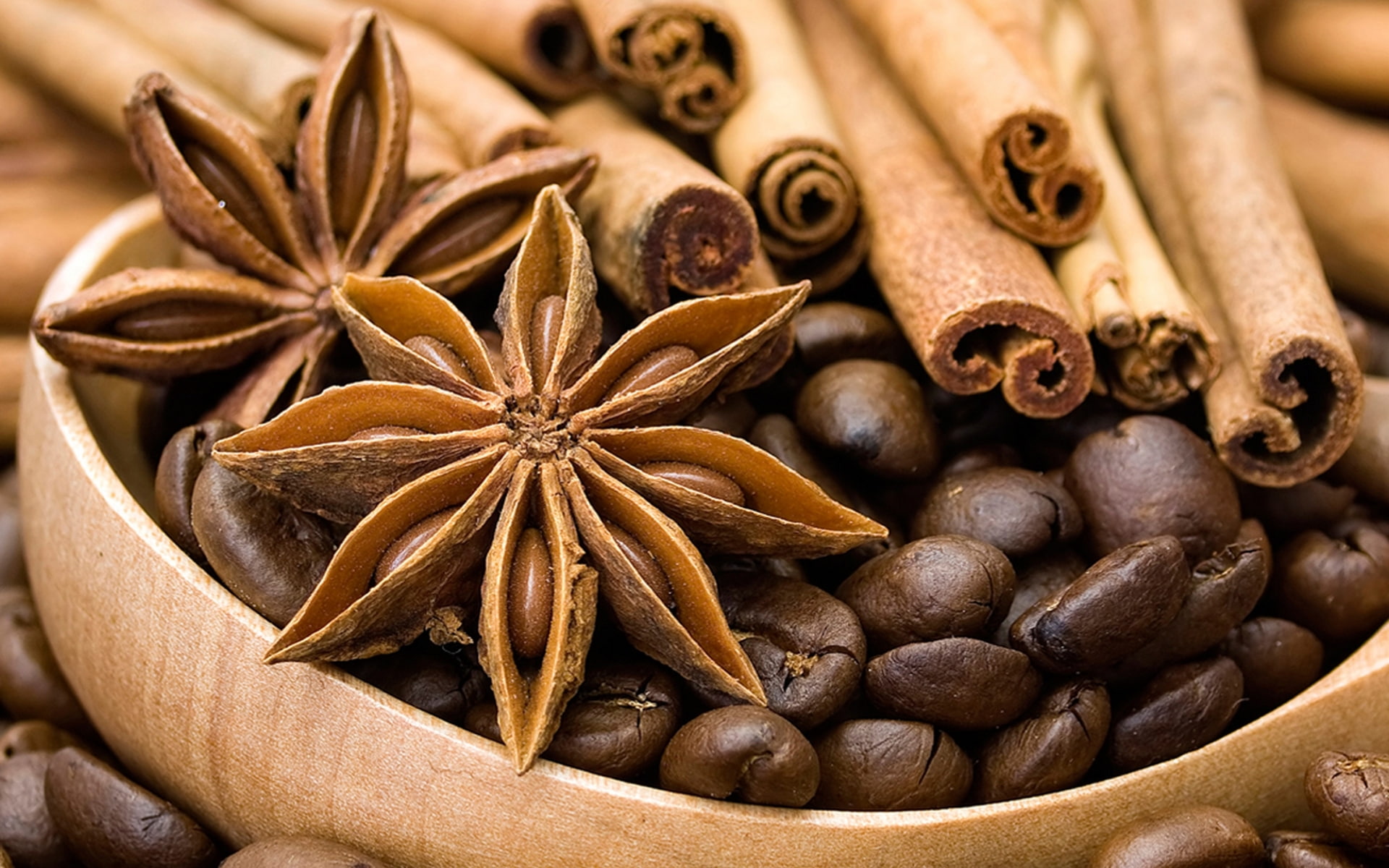 heap, cafe, healthy eating, abundance, seasoning, backgrounds, freshness, studio Shot, roasted, brown, bean, star Anise, wellbeing, gourmet, dried food, HD Wallpaper