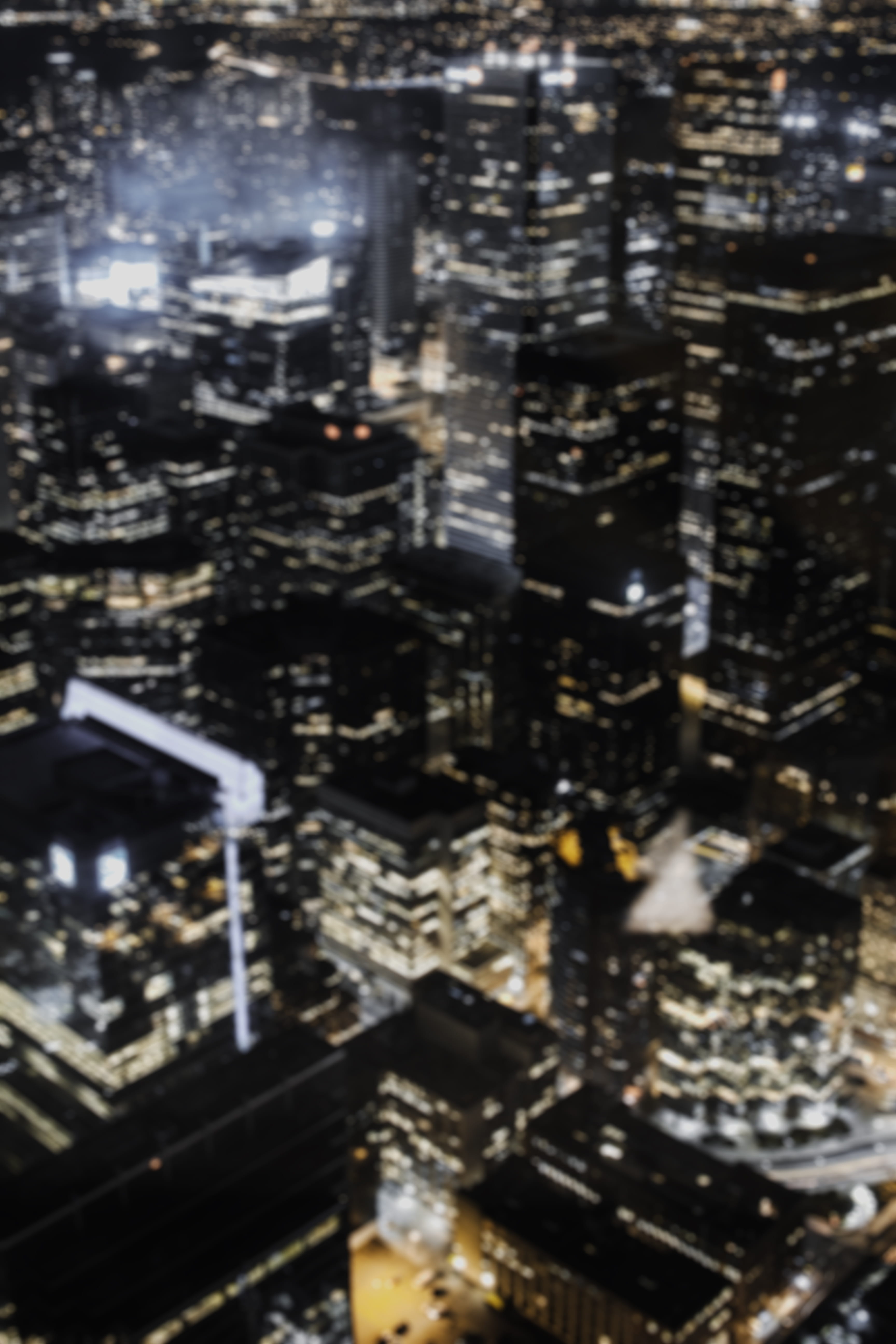 depth, landscape, canada, outdoors, 5K, scenery, illuminated, nighttime, photography, urban, building exterior, skyscraper, city, office building exterior, Phone HD Wallpaper