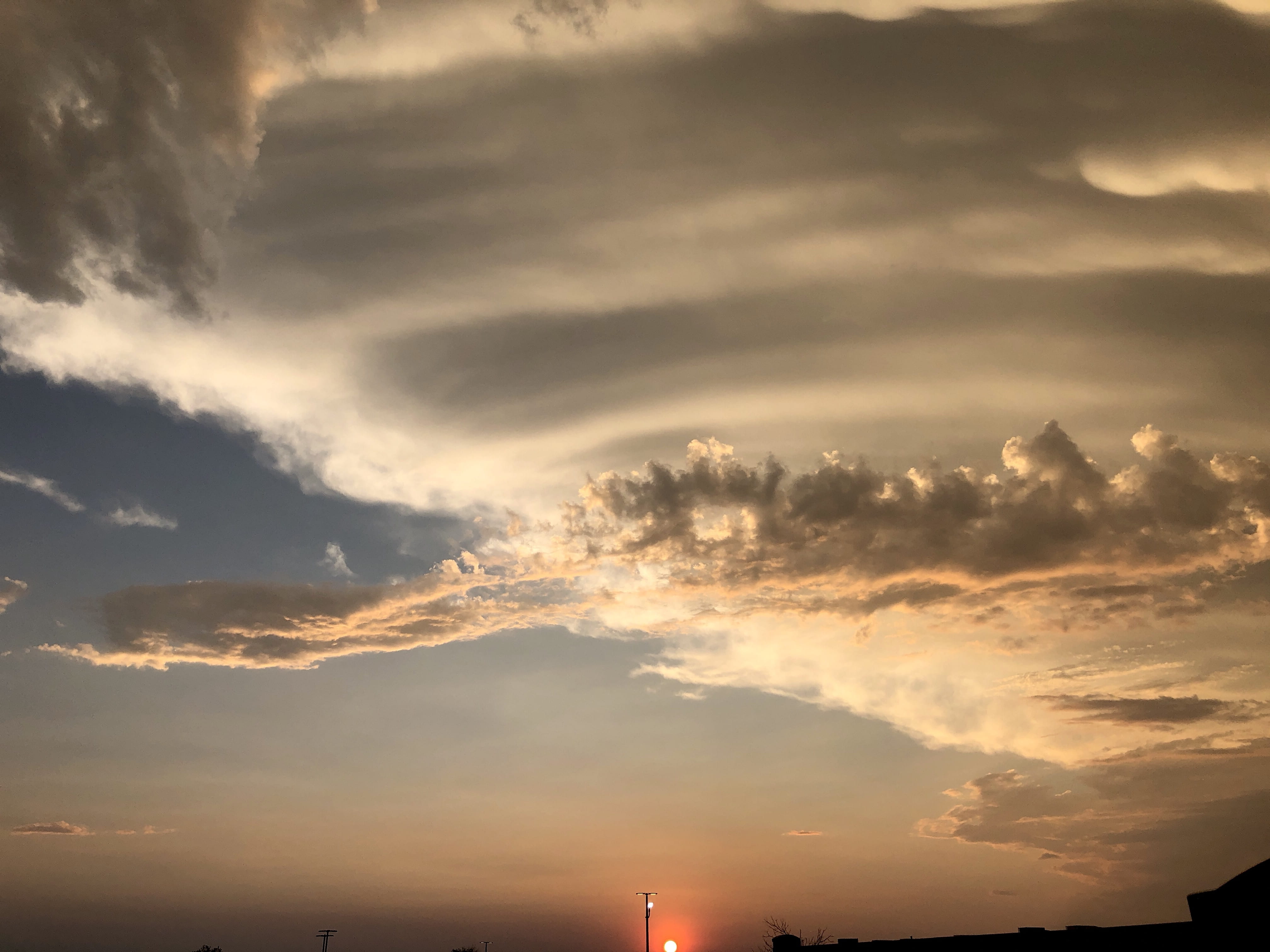 sunlight, cloud - sky, environment, nature, 7110 wyoming blvd ne, sunset, albuquerque, silhouette, storm, dramatic sky, beauty in nature, united states, HD Wallpaper