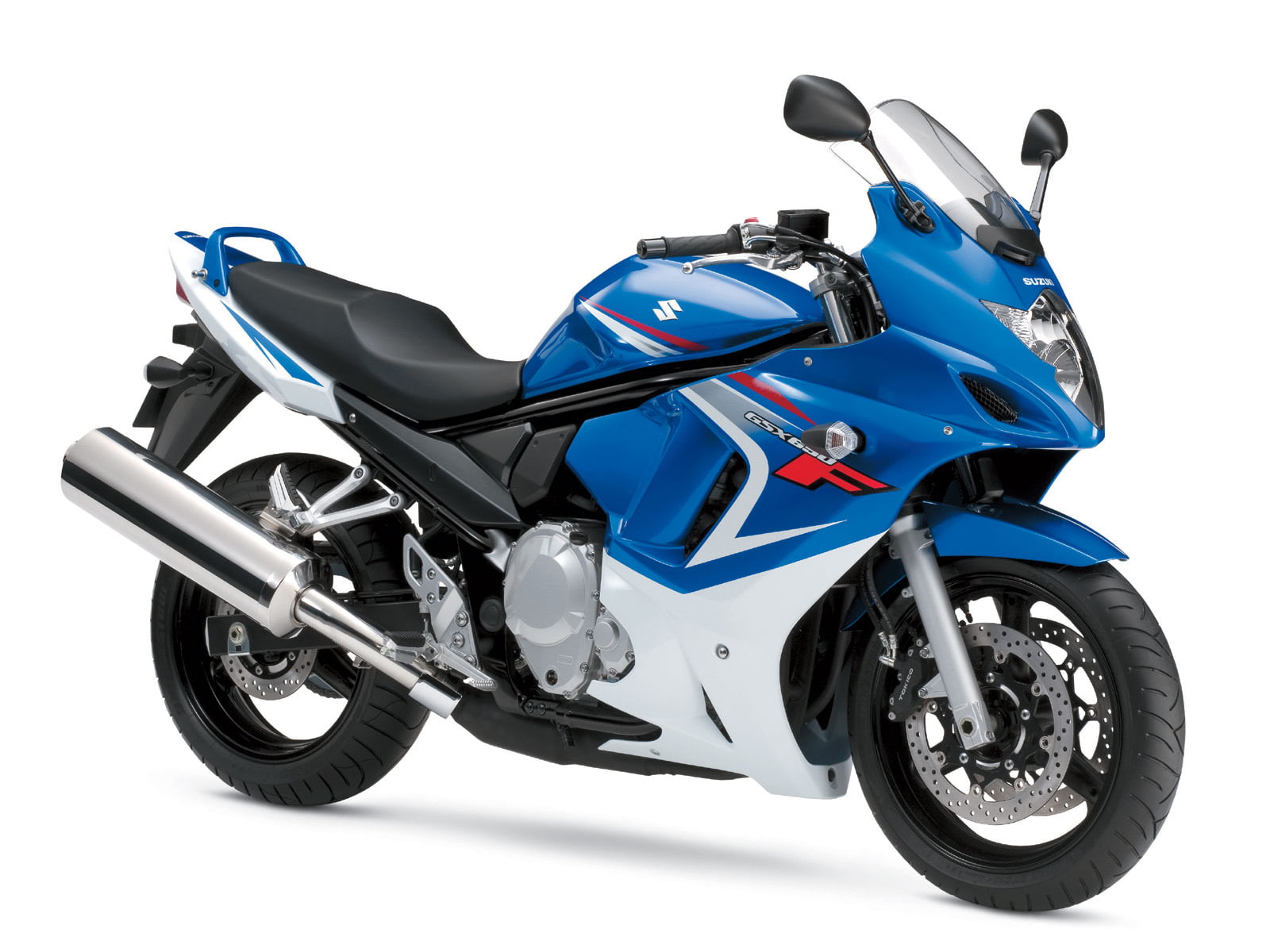 gsx, motorcycles, bikes and motorcycles, f, sport, black, bikes, 650f, motor, motorcycle, hd, suzuki, blue, 2009, 720P, HD Wallpaper