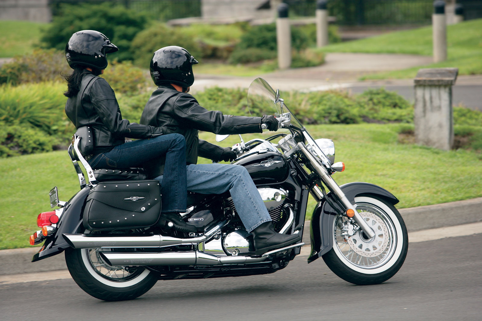 720P, black, 2008, suzuki, boulevard, c50, HD Wallpaper
