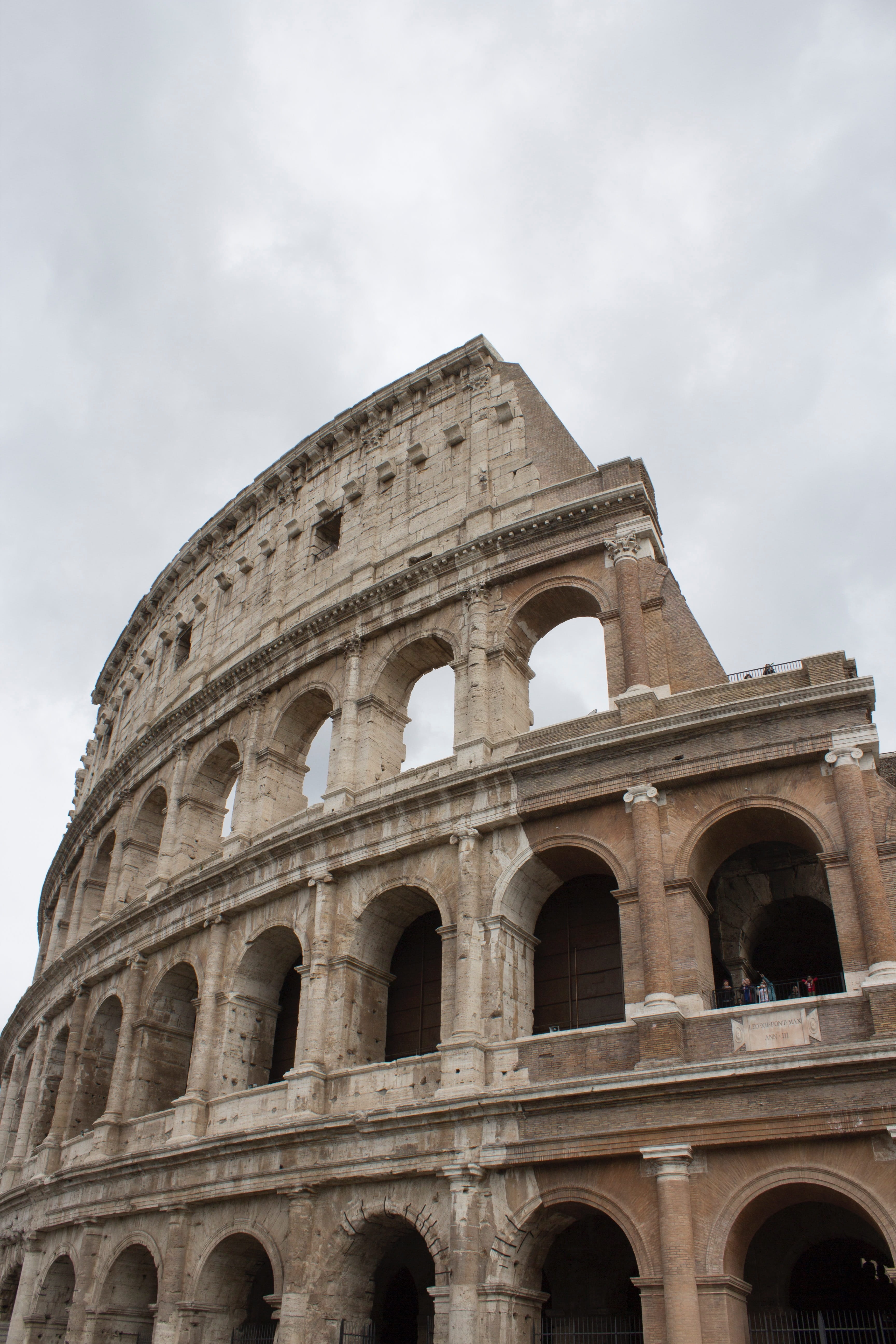 archaeology, building exterior, travel, low angle view, Rome, culture, italian, nature, monument, ancient civilization, history, ruin, Ancient, ancient history, Phone HD Wallpaper