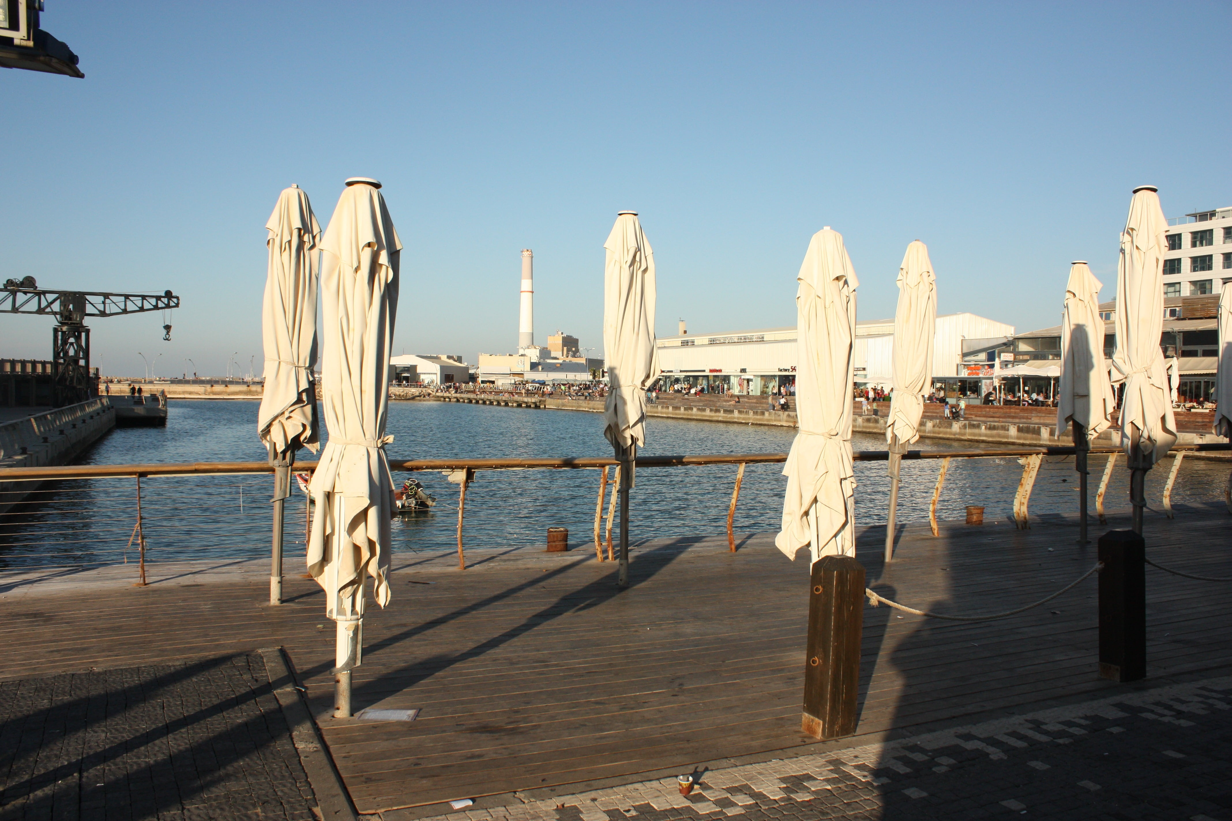 tel-aviv, sea, nautical Vessel, harbor, transportation, jaffa, post, wood - material, mode of transportation, clear sky, moored, sunlight, israel, pier, HD Wallpaper