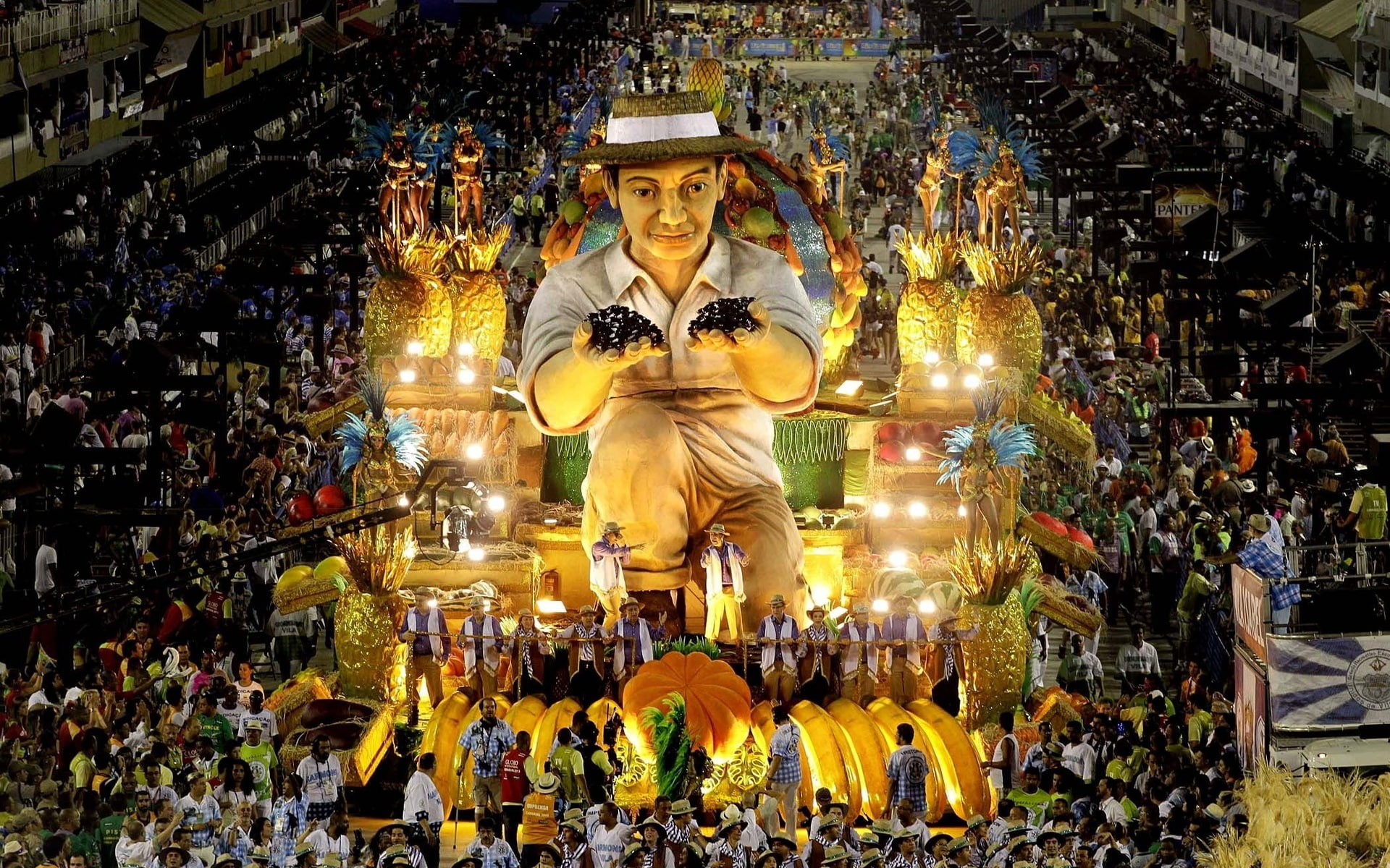 rio, 1080P, holiday, carnaval, samba, HD Wallpaper