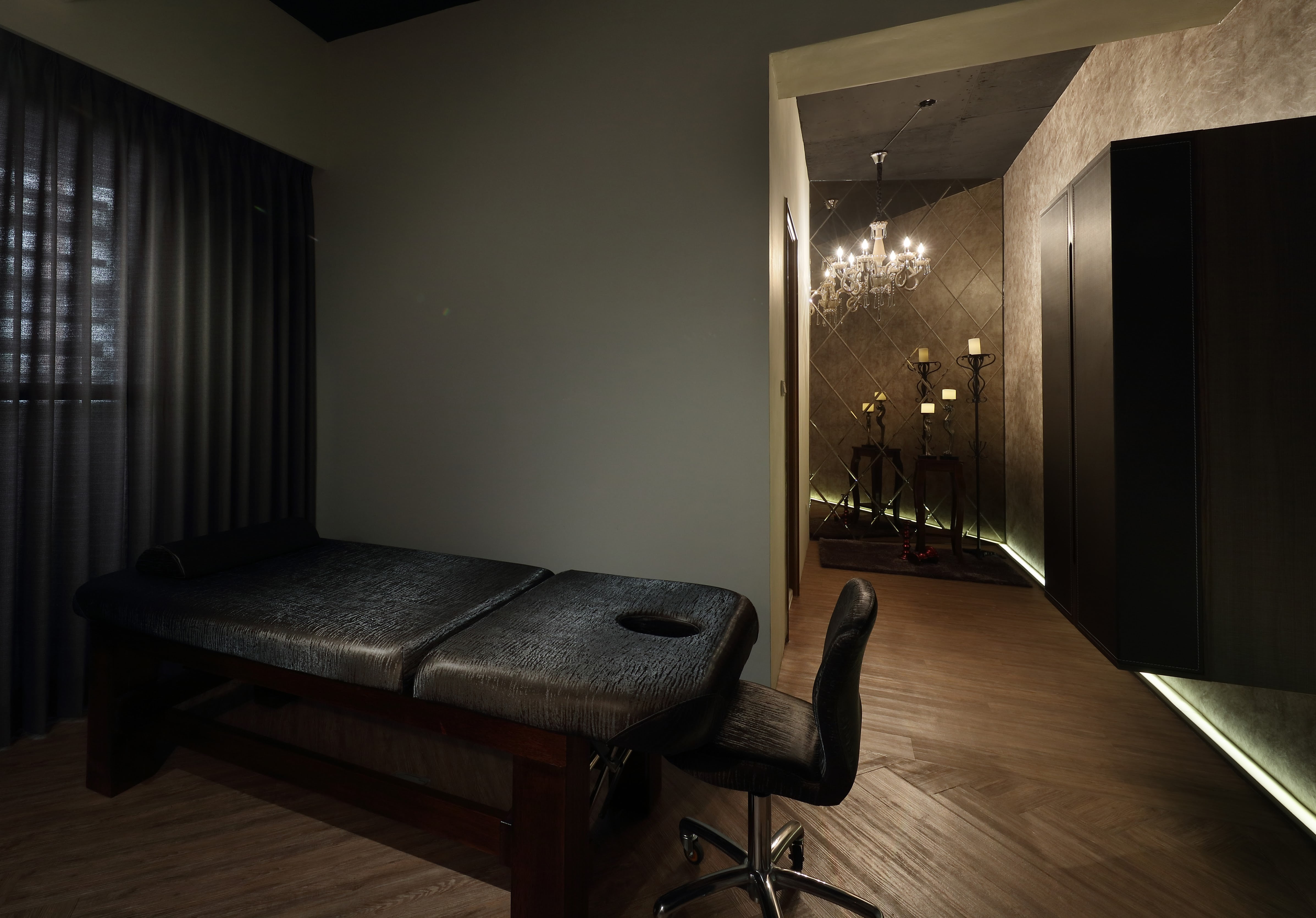 hot springs, flooring, table, empty, chair, architecture, luxury, luxury grand formosa regent, furniture, home interior, home, illuminated, wood, design, HD Wallpaper
