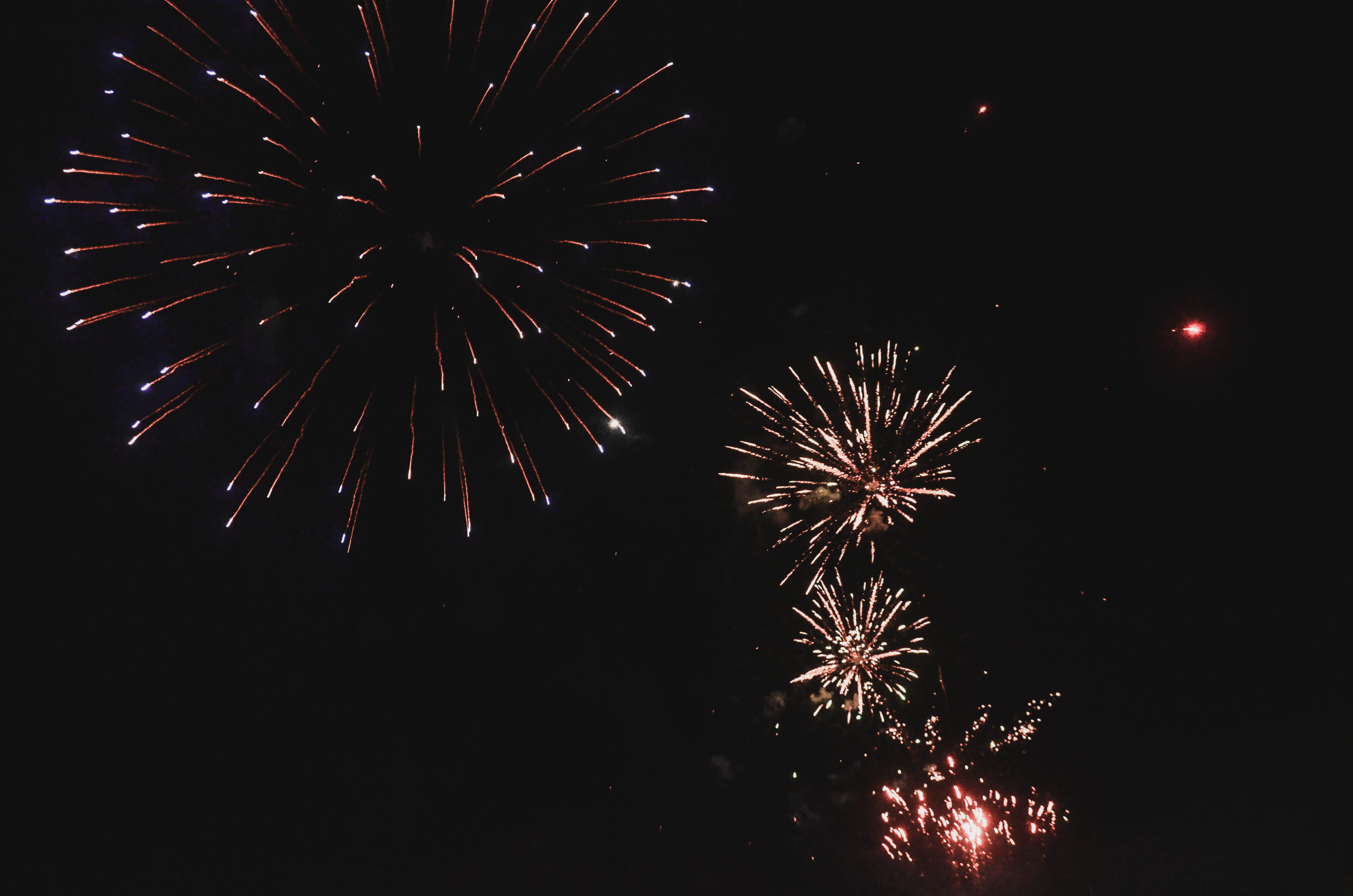 long exposure, outdoors, firework, lights, exploding, philippines, 4K, arts culture and entertainment, motion, event, explode, blurred motion, fireworks, HD Wallpaper