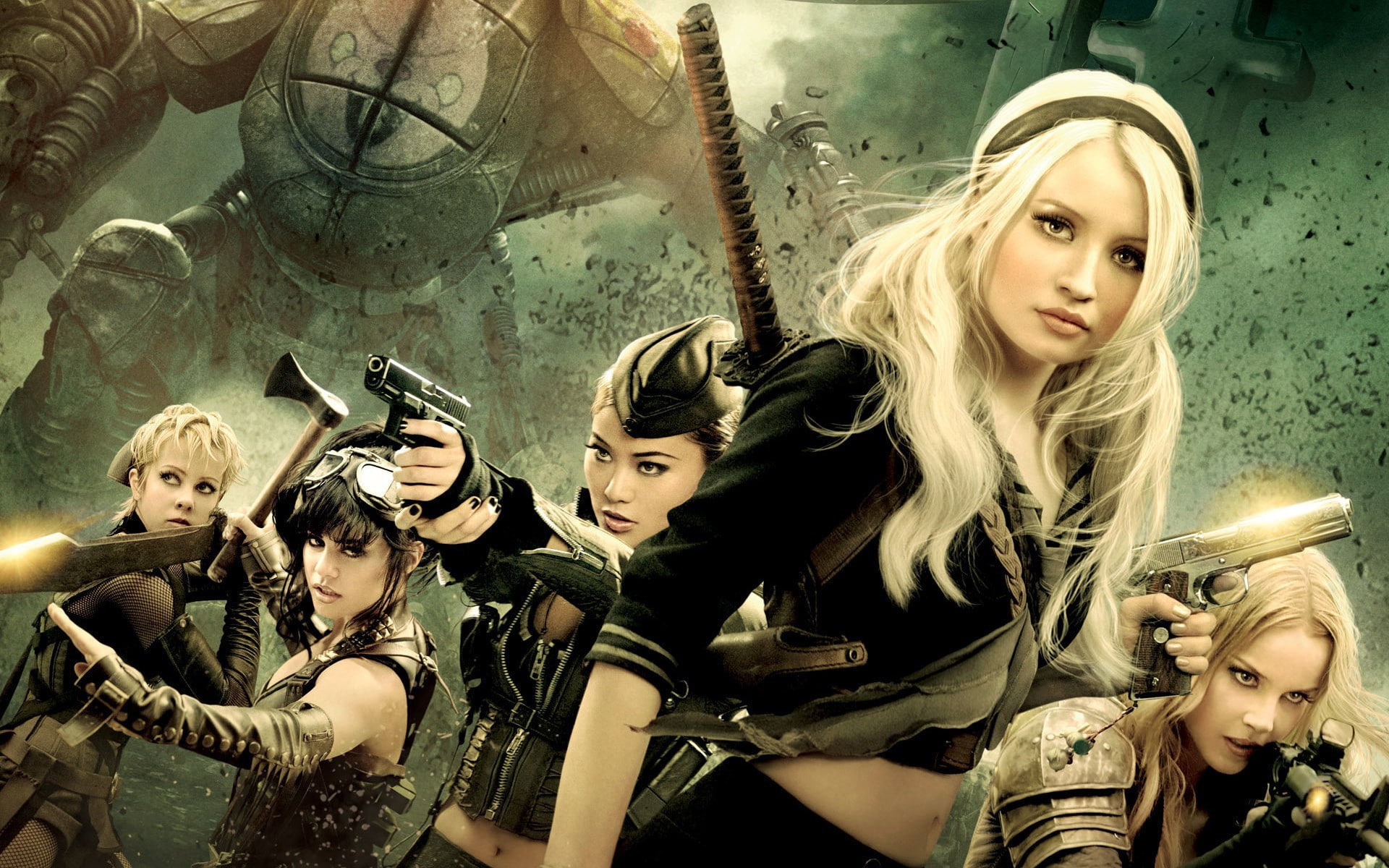1080P, Sucker Punch, Emily Browning, movies, HD Wallpaper