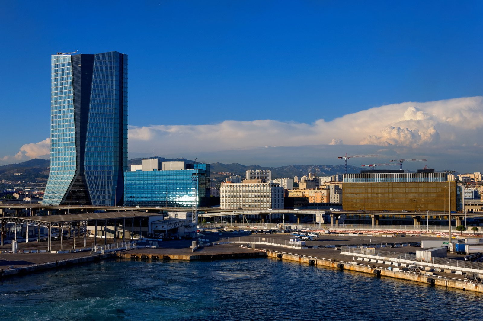 urban, sea, monuments, panoramic, panorama, port, france, cities, marseille, 720P, provence, vieux, harbor, architecture, HD Wallpaper
