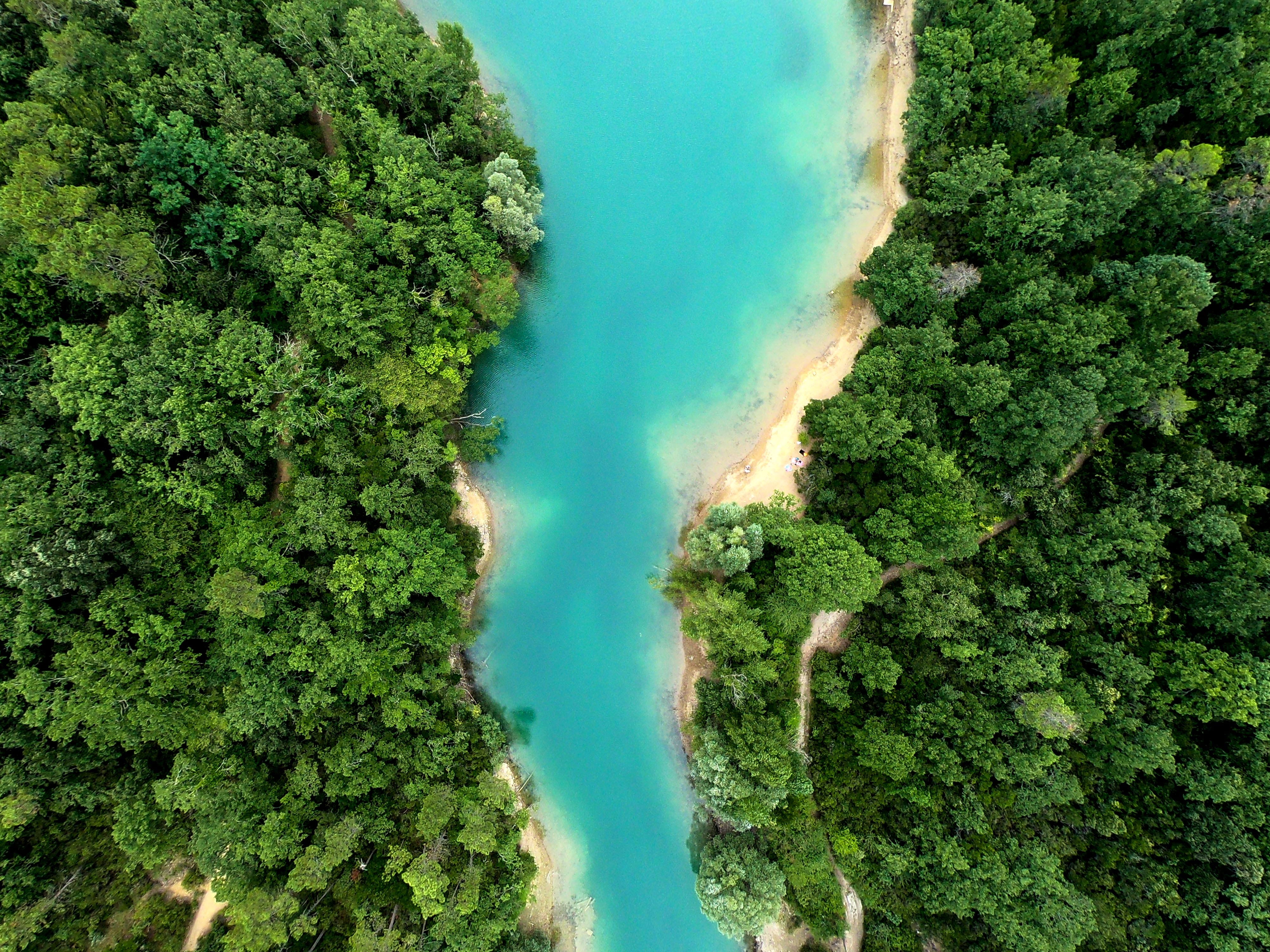 south, aerial, forest, aerial View, tropical Climate, beauty In Nature, river, outdoors, sea, scenics, landscape, tourism, lake, blue, waterfall, yellow, HD Wallpaper