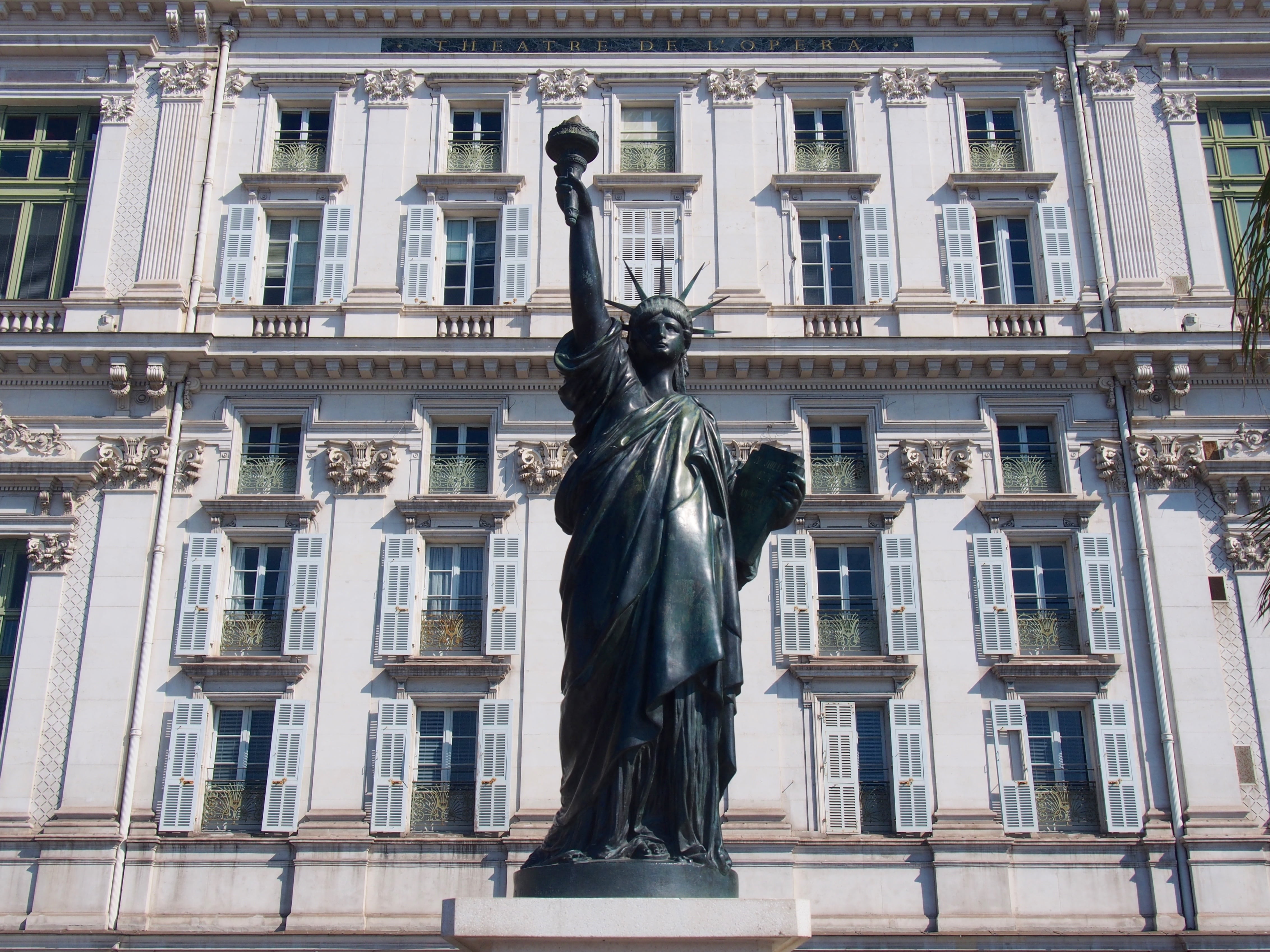 sculpture, statue, human representation, no people, architectural column, creativity, female likeness, liberty, architecture, travel destinations, the past, HD Wallpaper