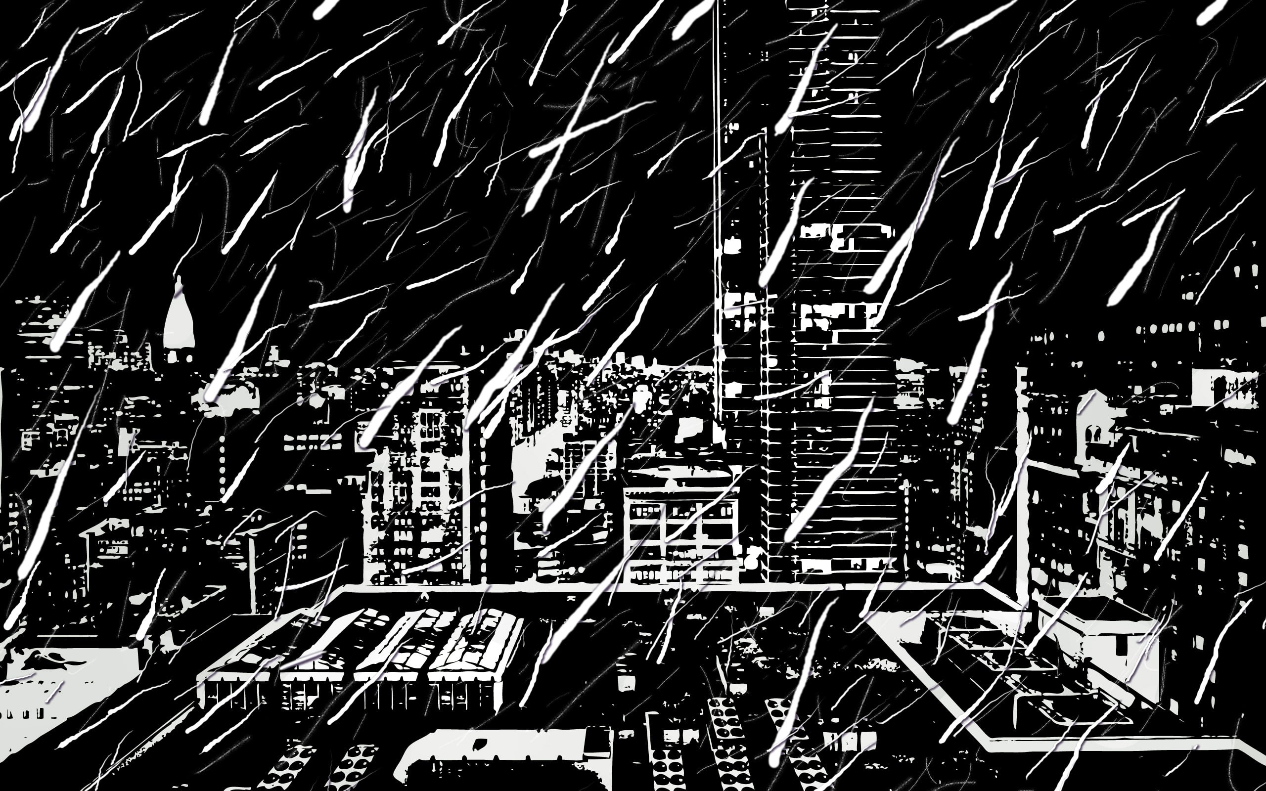Sin City, 2K, HD Wallpaper