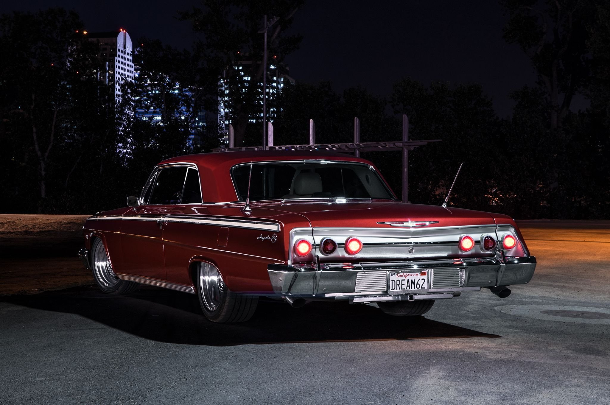 1080P, classic, impala, cars, chevrolet, 1962, HD Wallpaper
