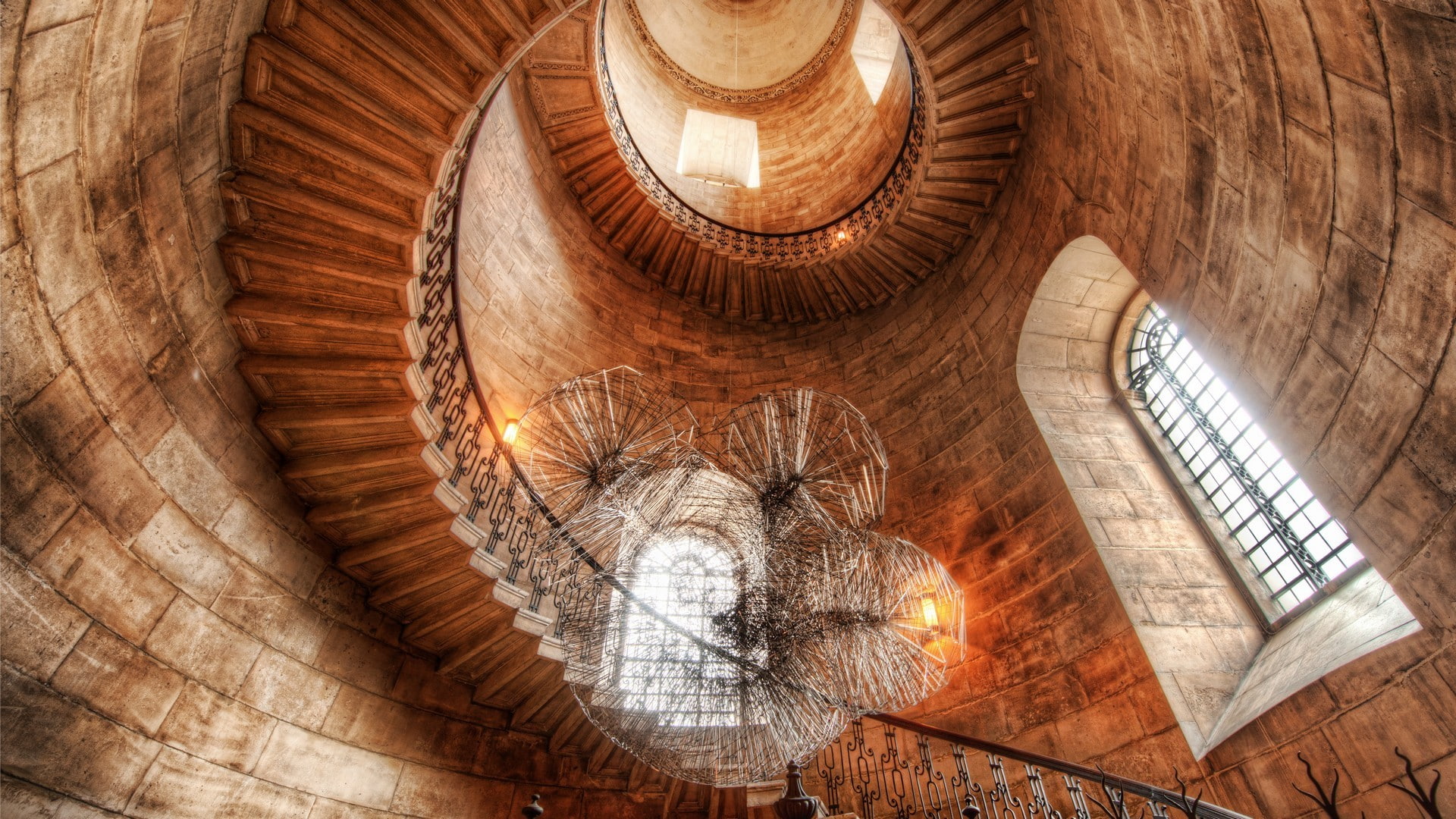 st paul cathedral, cathedral, 1080P, architecture, building, London, stairs, HD Wallpaper