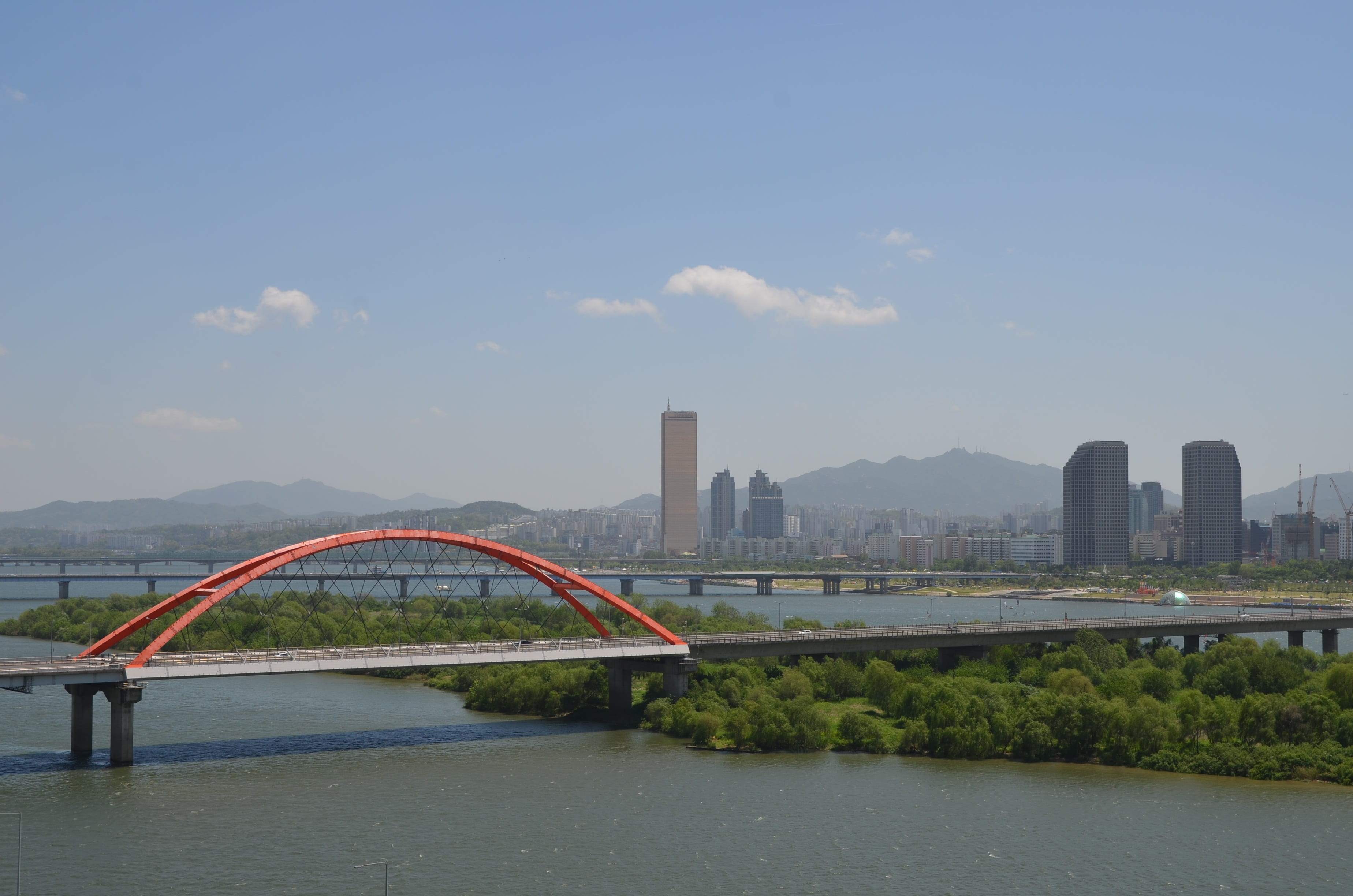 building, outdoors, structure, architecture, bridge - man made structure, cityscape, sky, transportation, connection, landscape, city, bridge, no people, HD Wallpaper