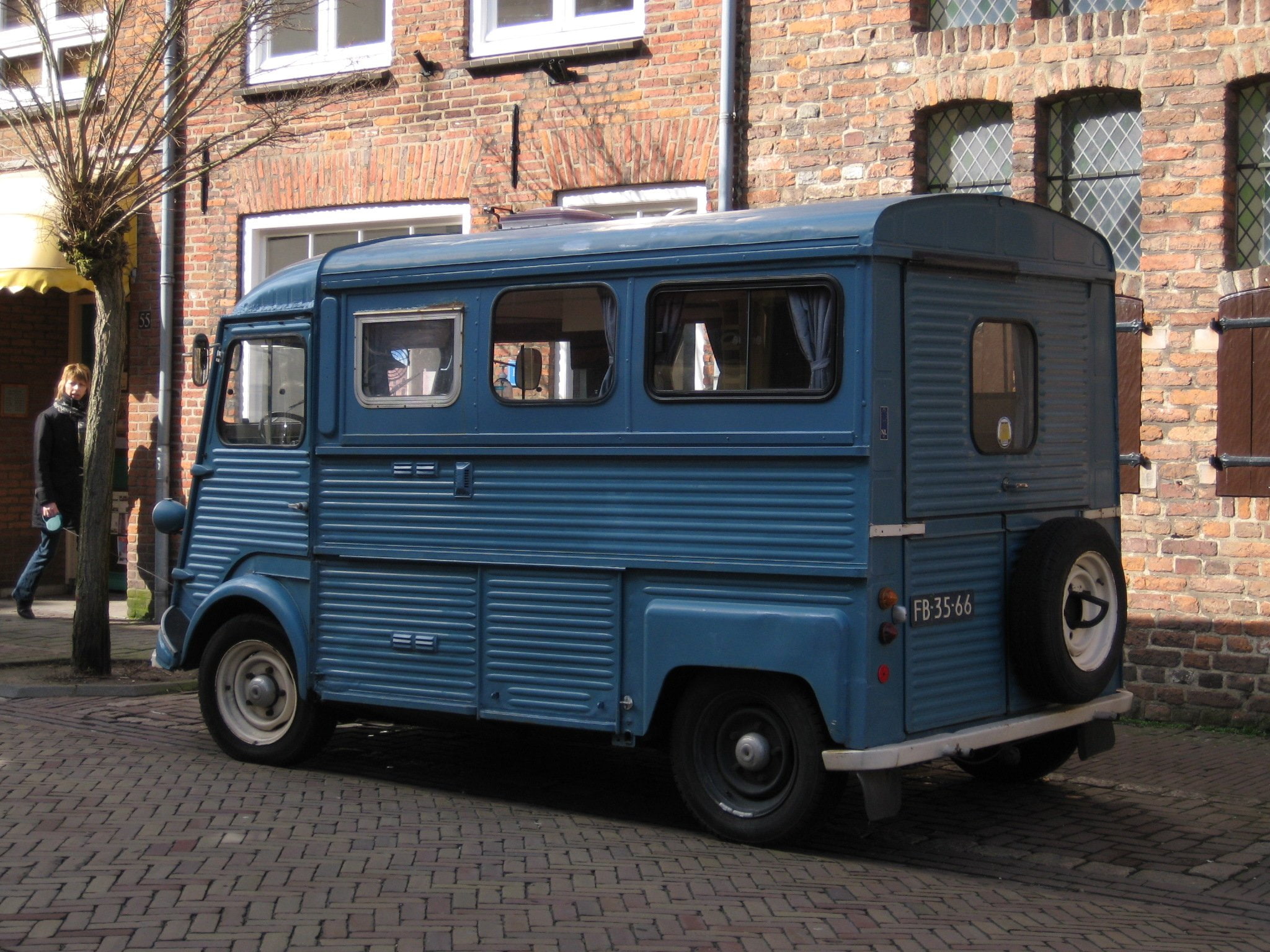 delivery, van, french, cars, food, citroen, 1080P, type-h, classic, truck, fourgonnette, HD Wallpaper