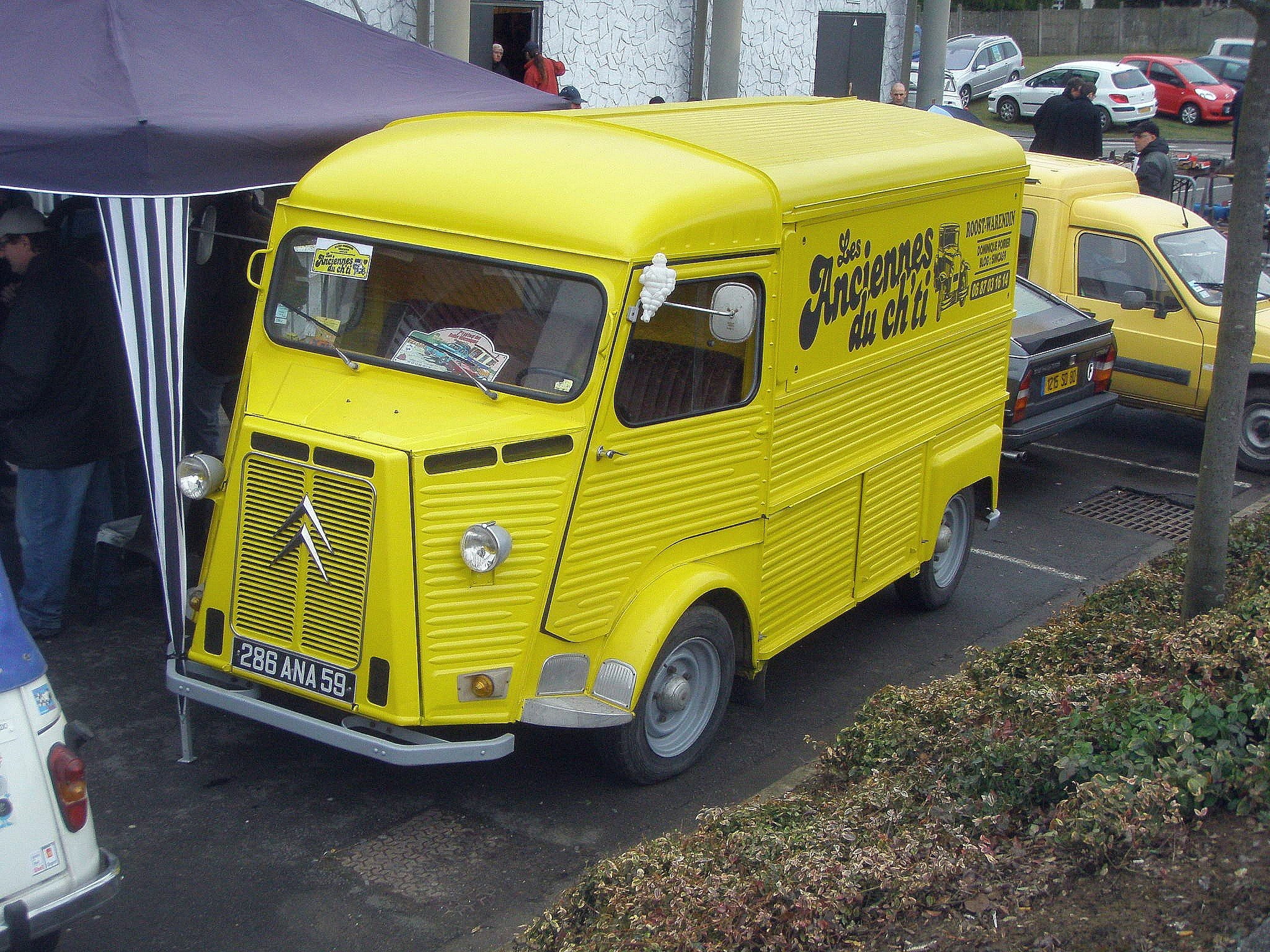 citroen, classic, food, 1080P, french, delivery, cars, van, truck, fourgonnette, type-h, HD Wallpaper