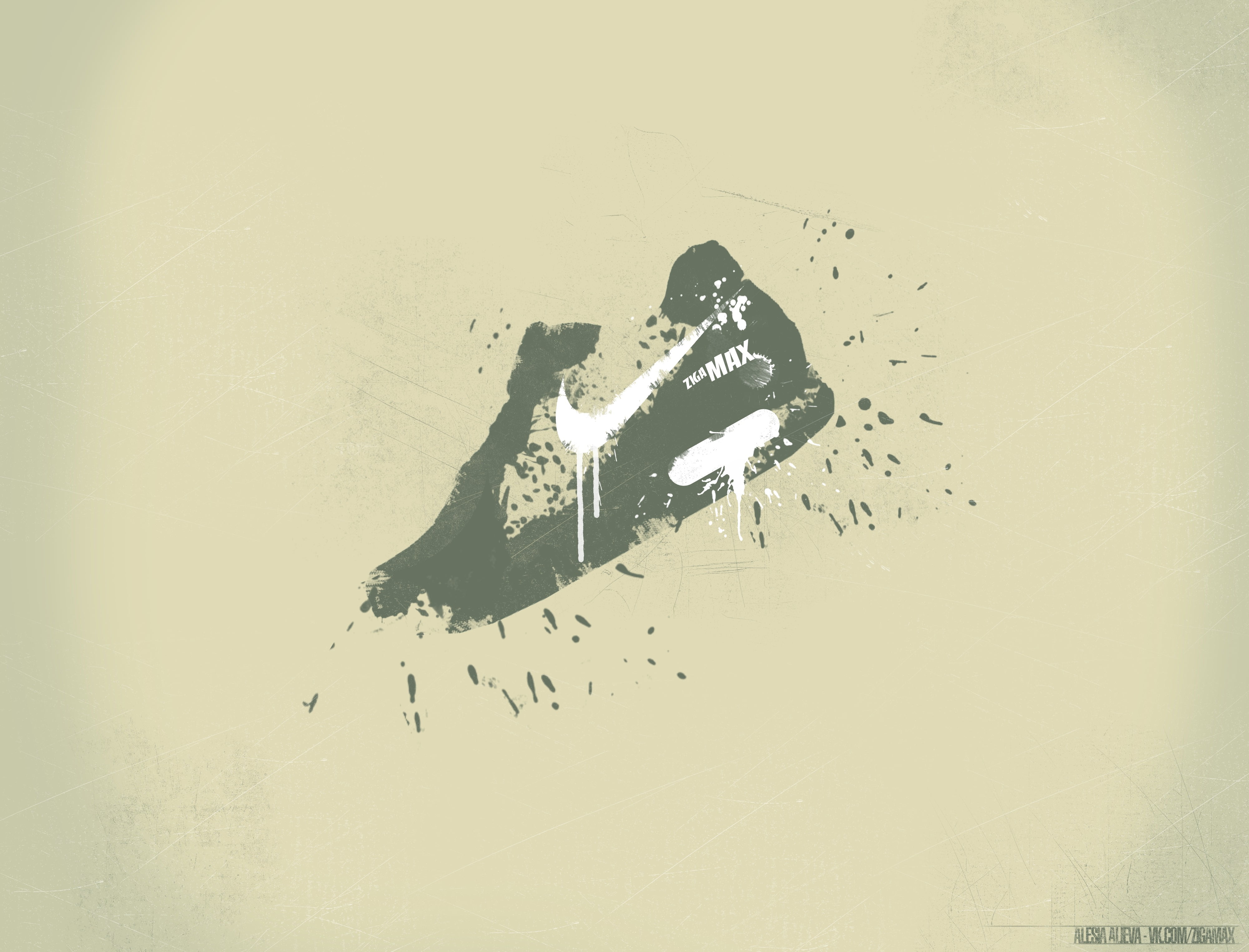 leisure activity, sport, lifestyles, real people, nike, max, symbol, women, sneakers, gray, digital composite, vector, illustration, ink, dirty, sign, one person, HD Wallpaper