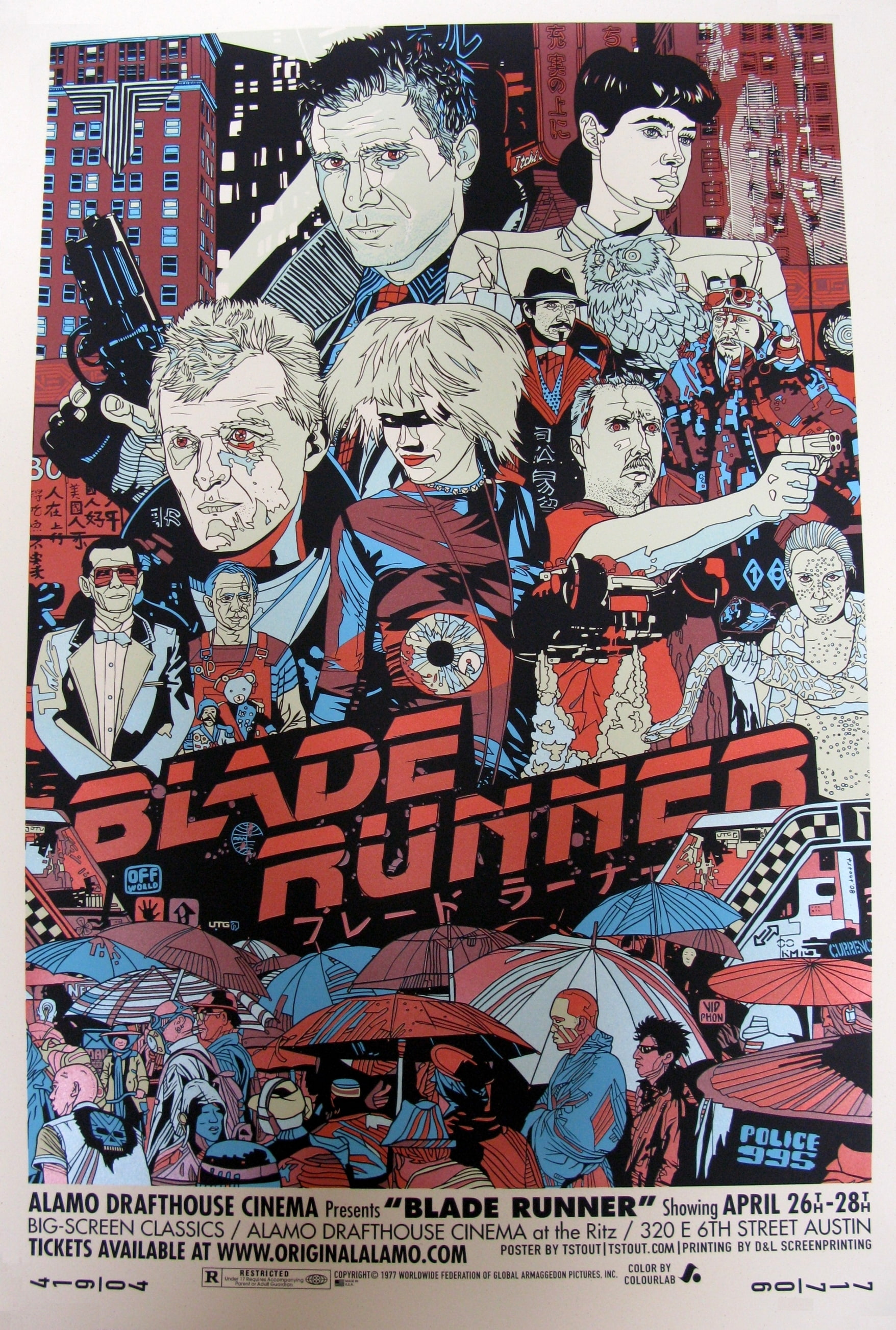 Harrison Ford, 2K, Tsout, Ridley Scott, Movie Poster, Blade Runner, Phone HD Wallpaper