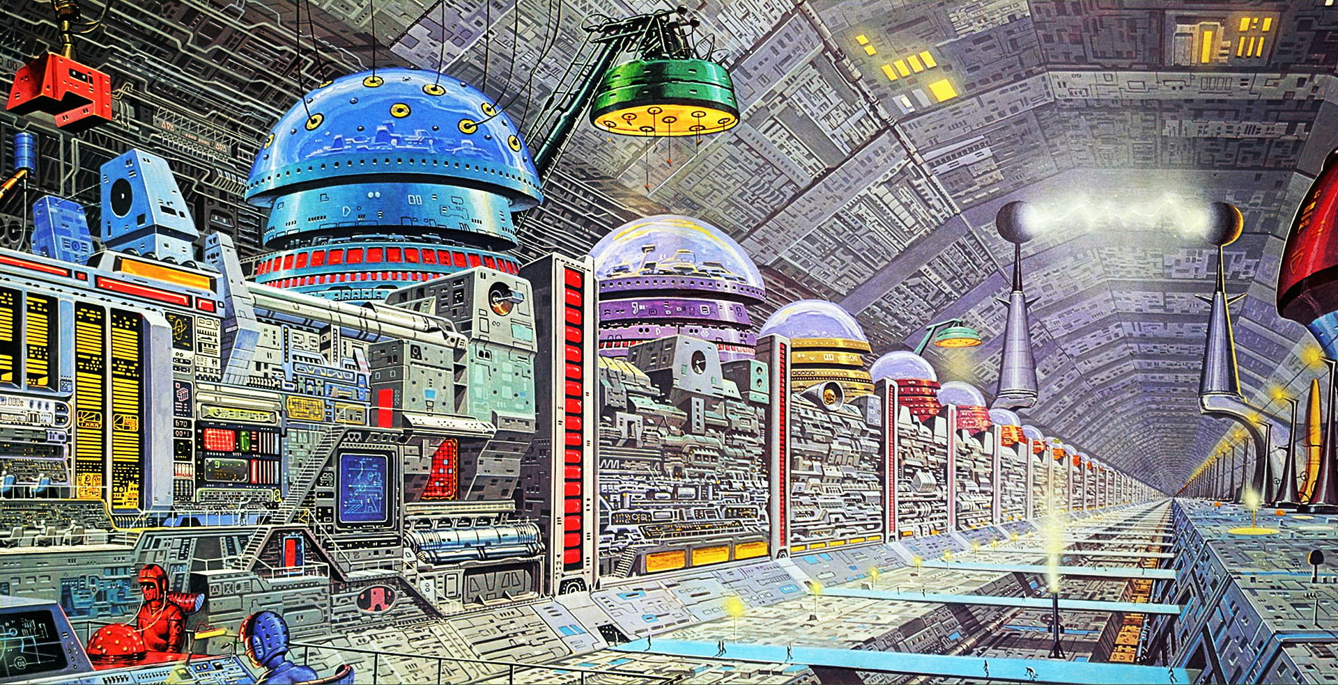 1080P, angus mckie science fiction computer artwork, HD Wallpaper