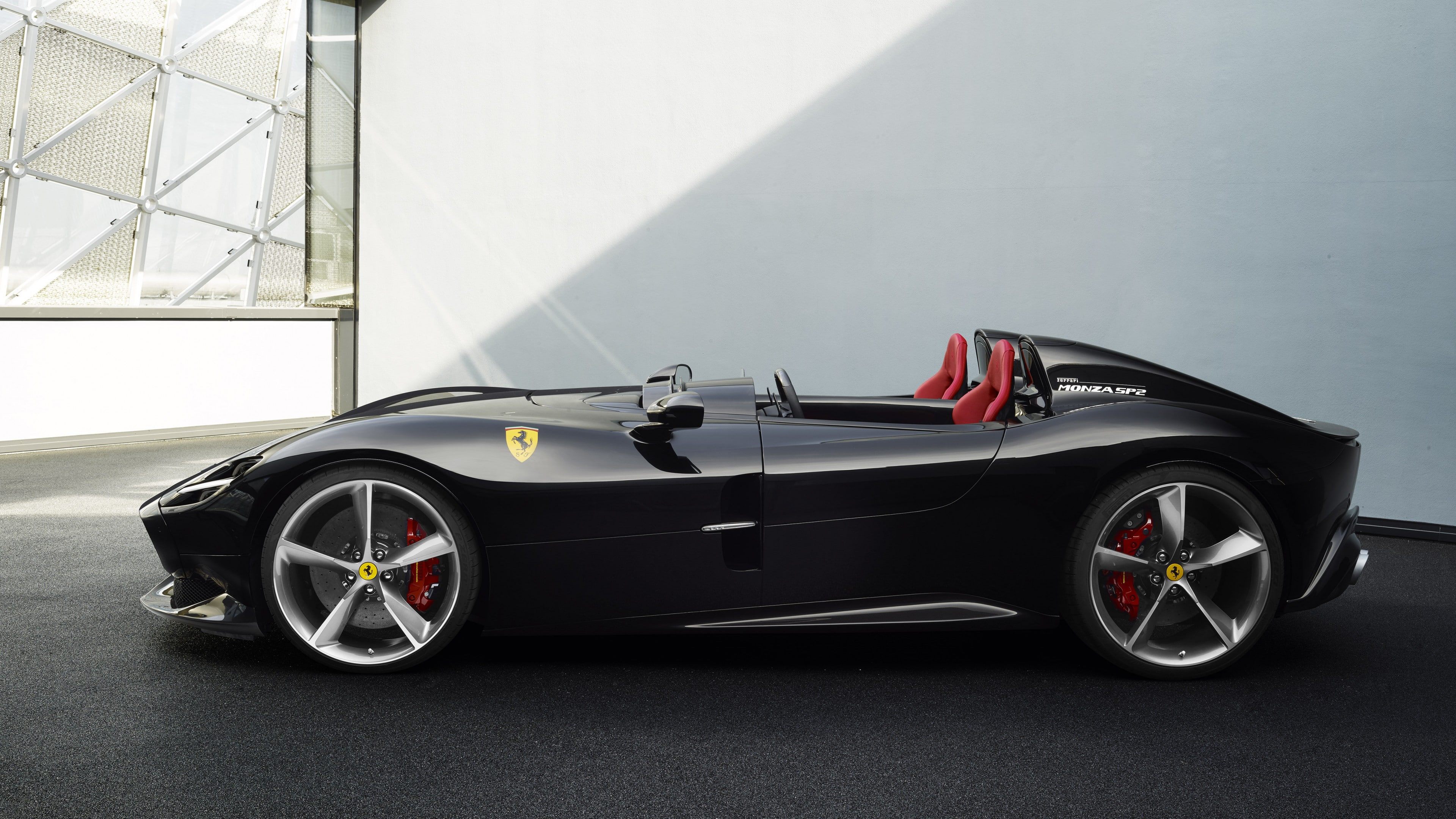 supercar, 4K, 4K, 2019 Cars, Ferrari Monza SP2, HD Wallpaper