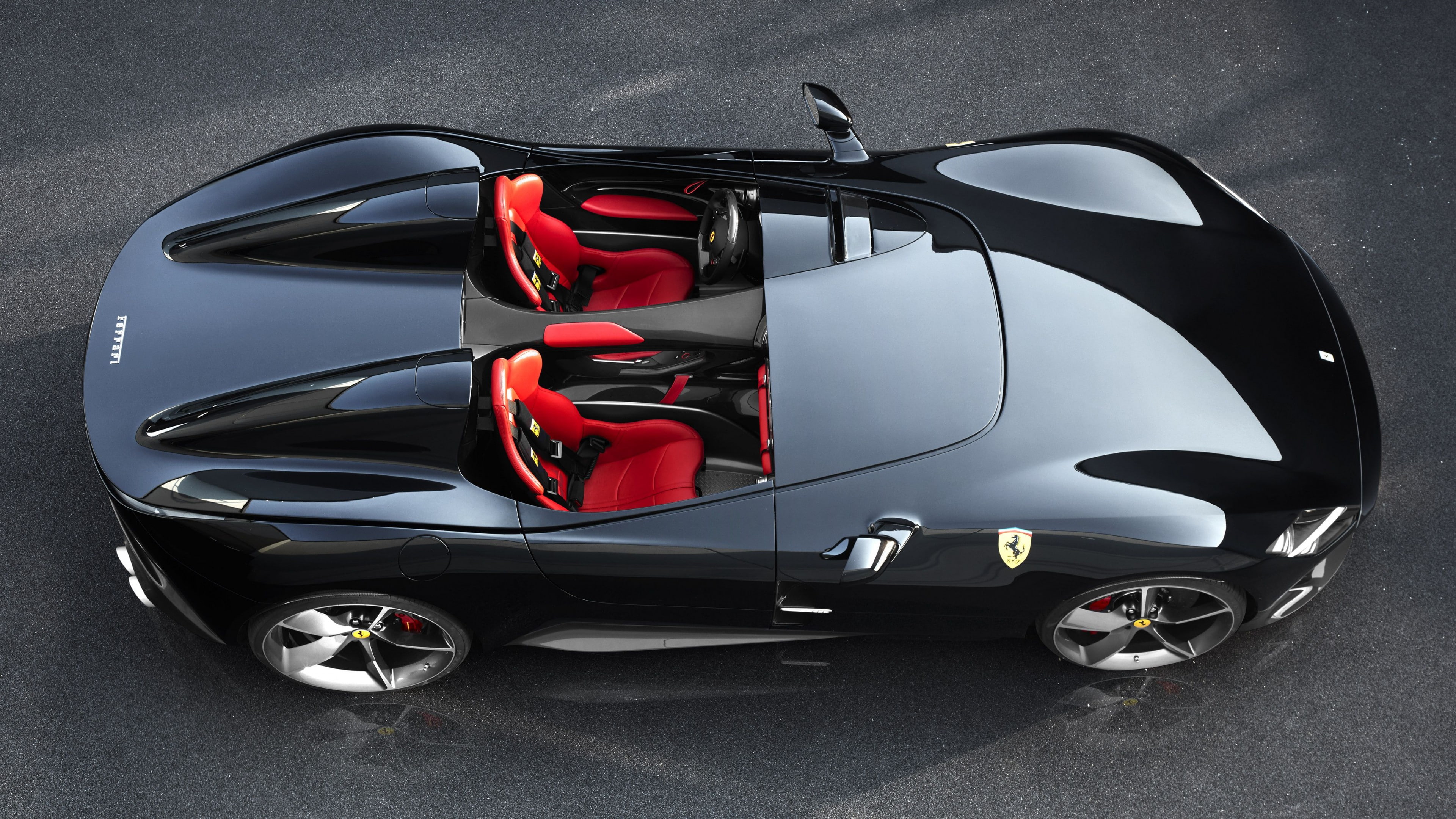 Ferrari Monza SP2, supercar, 2019 Cars, 4K, 4K, HD Wallpaper