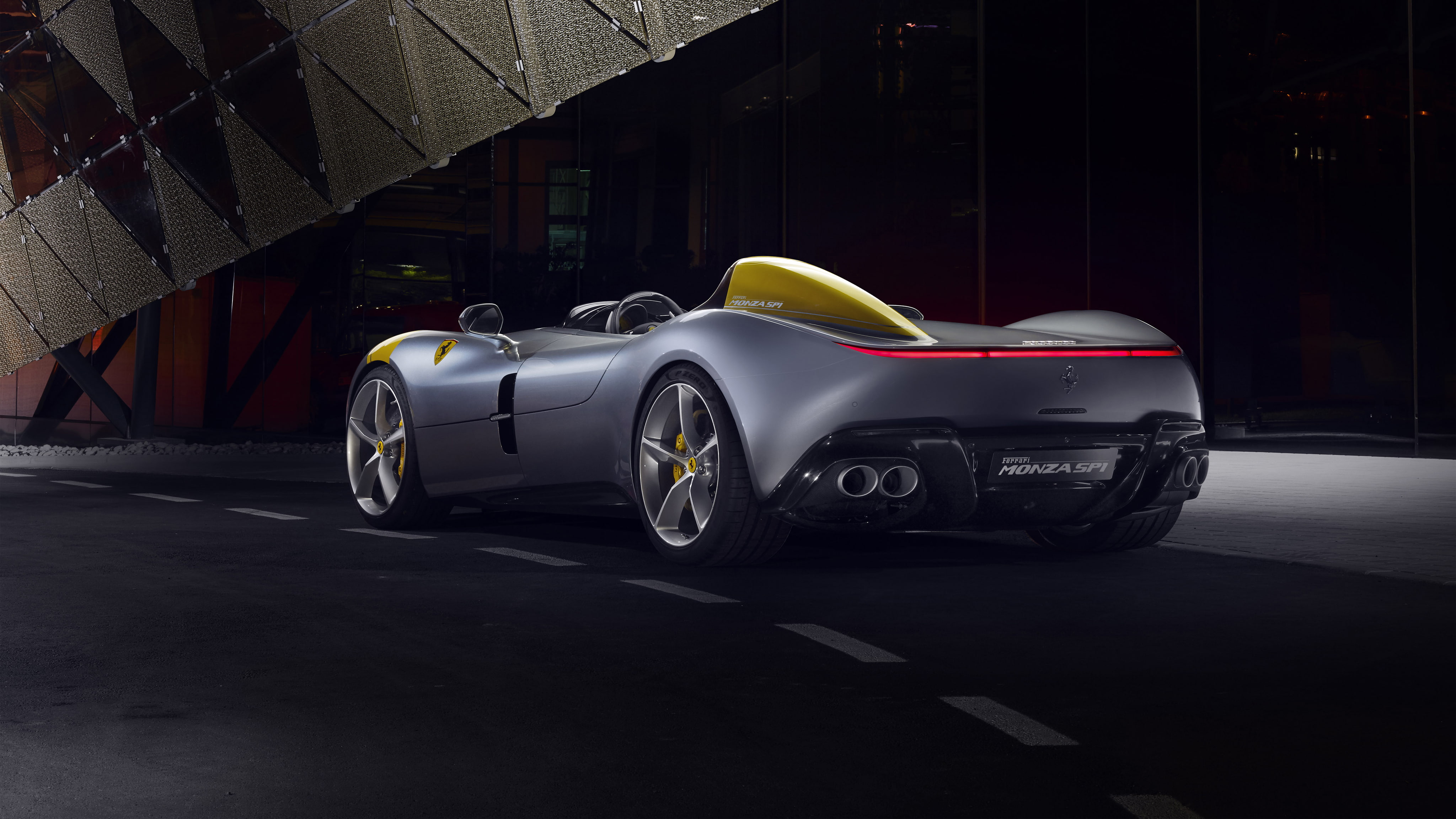 SP1, 4K, Monza, Ferrari, HD Wallpaper