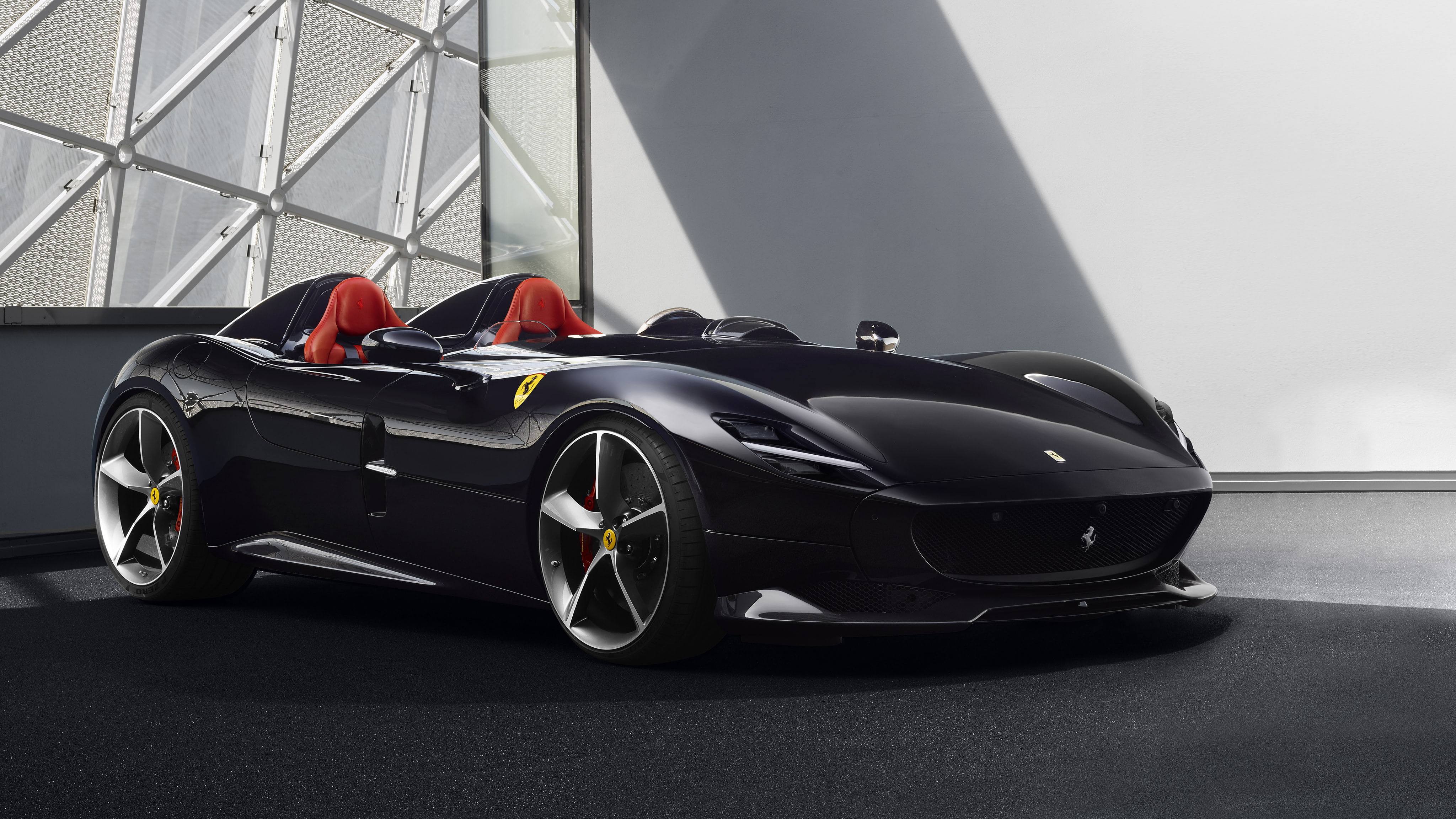 Ferrari, 4K, Monza, SP2, HD Wallpaper