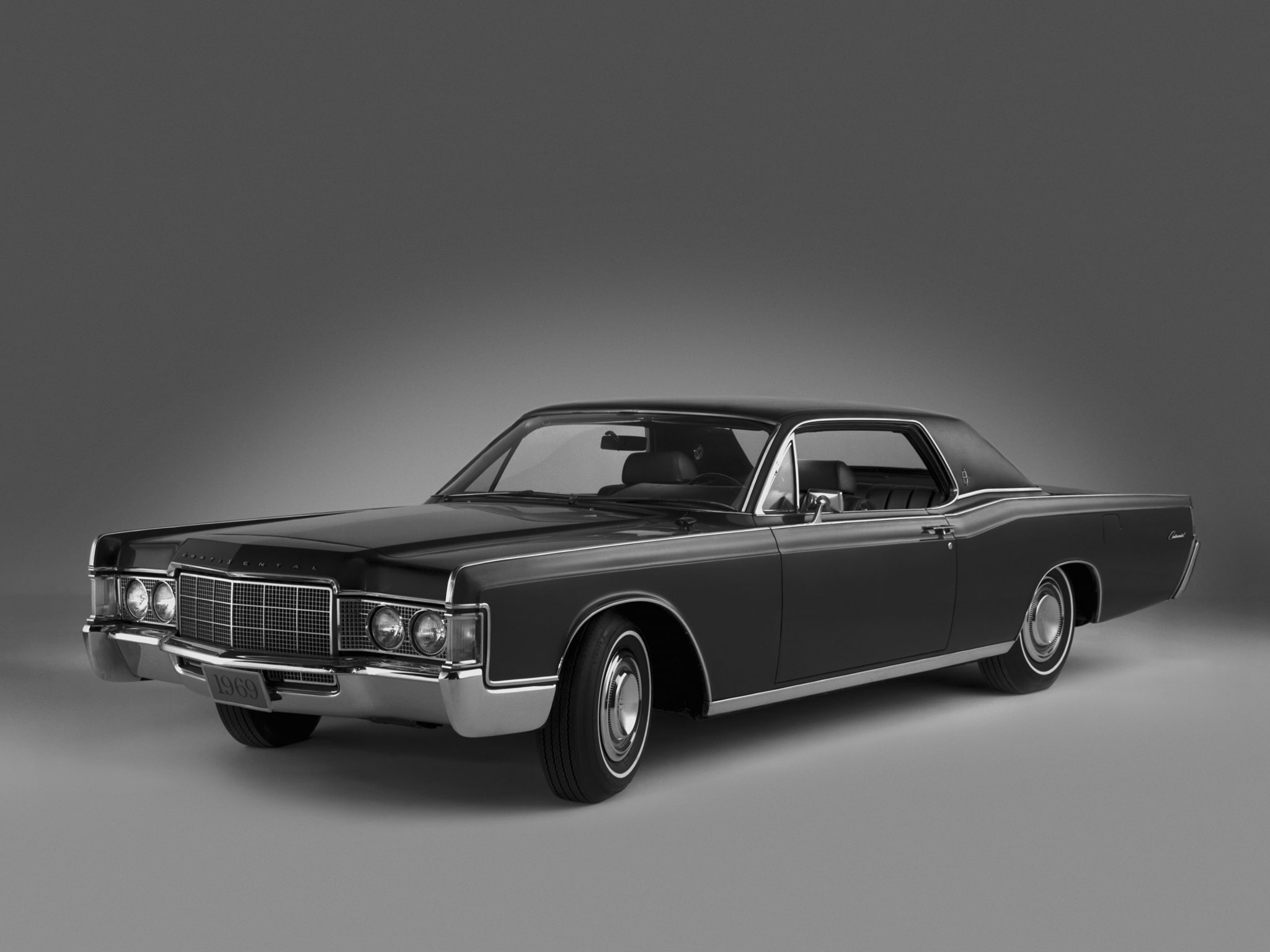 1969, luxury, continental, 1080P, coupe, classic, 65a, hardtop, lincoln, HD Wallpaper