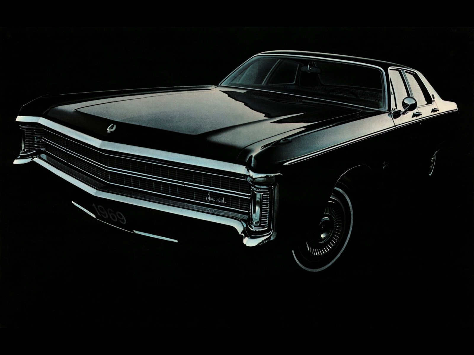 4 door, chrysler, lebaron, 1969, ey hym43, 720P, hardtop, imperial, classic, HD Wallpaper
