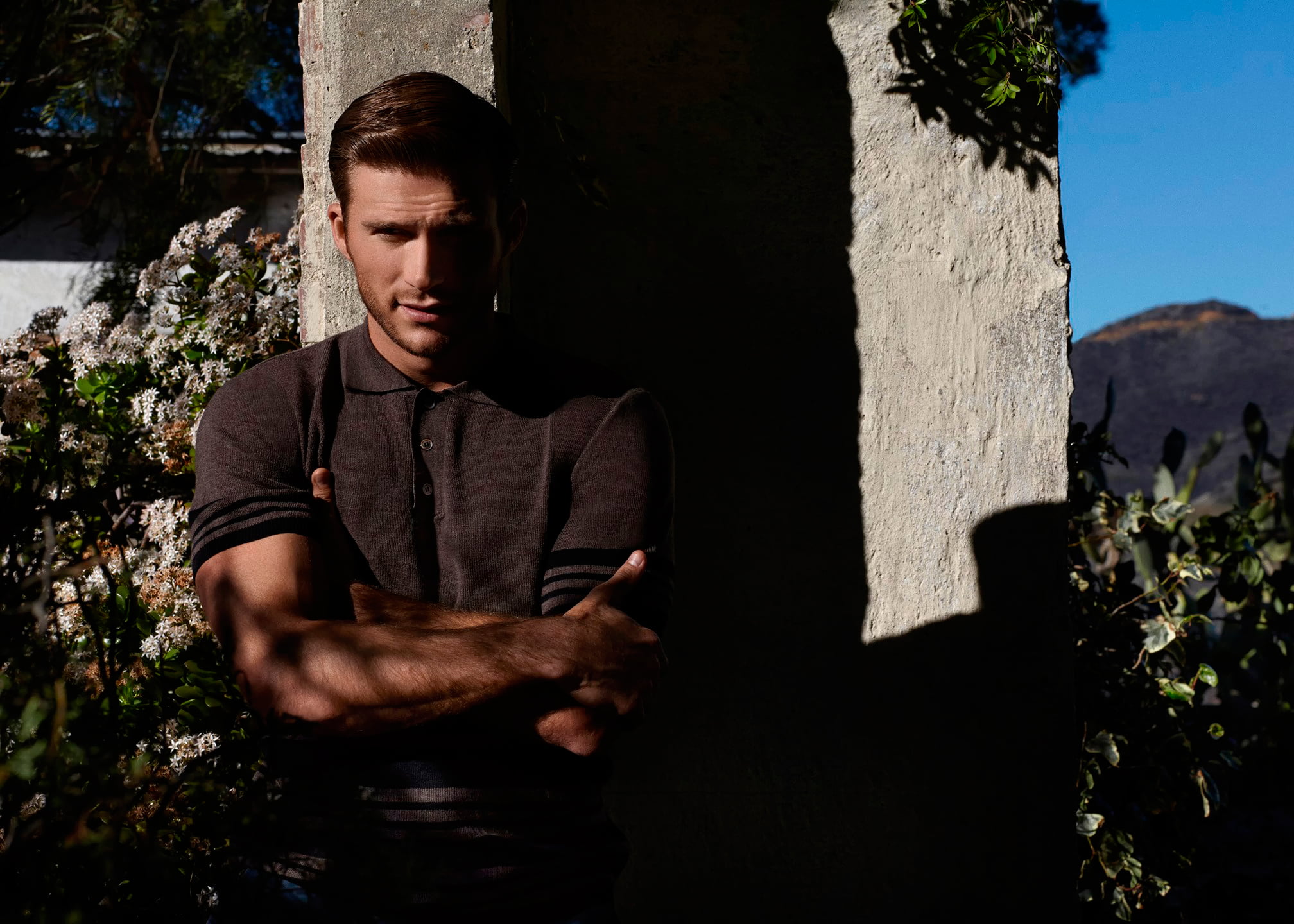 ride, scott eastwood, looking, fashion Model, 1080P, main, beautiful, lifestyles, standing, brunette, portrait, front view, day, males, outdoors, longest, HD Wallpaper