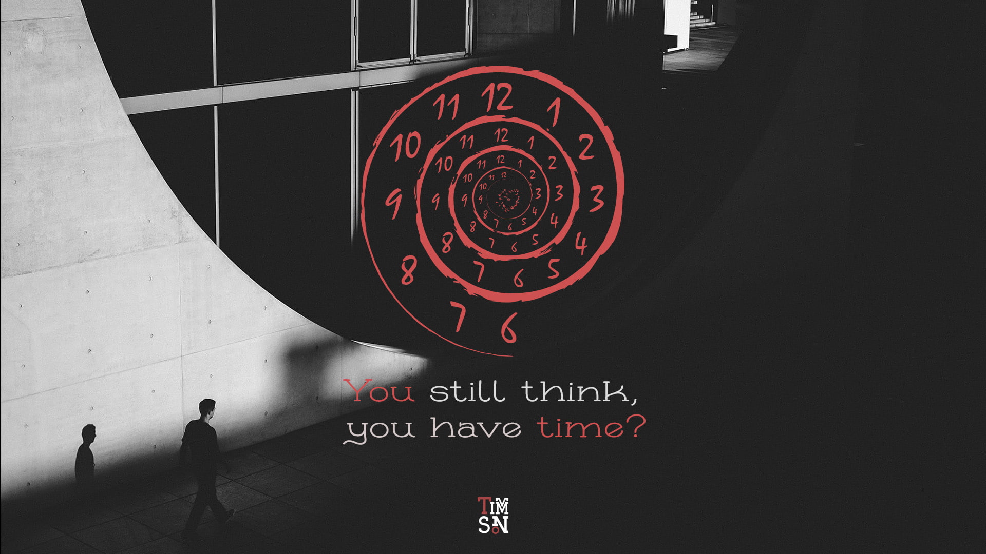 dark, numbers, quote, time, 1080P, HD Wallpaper