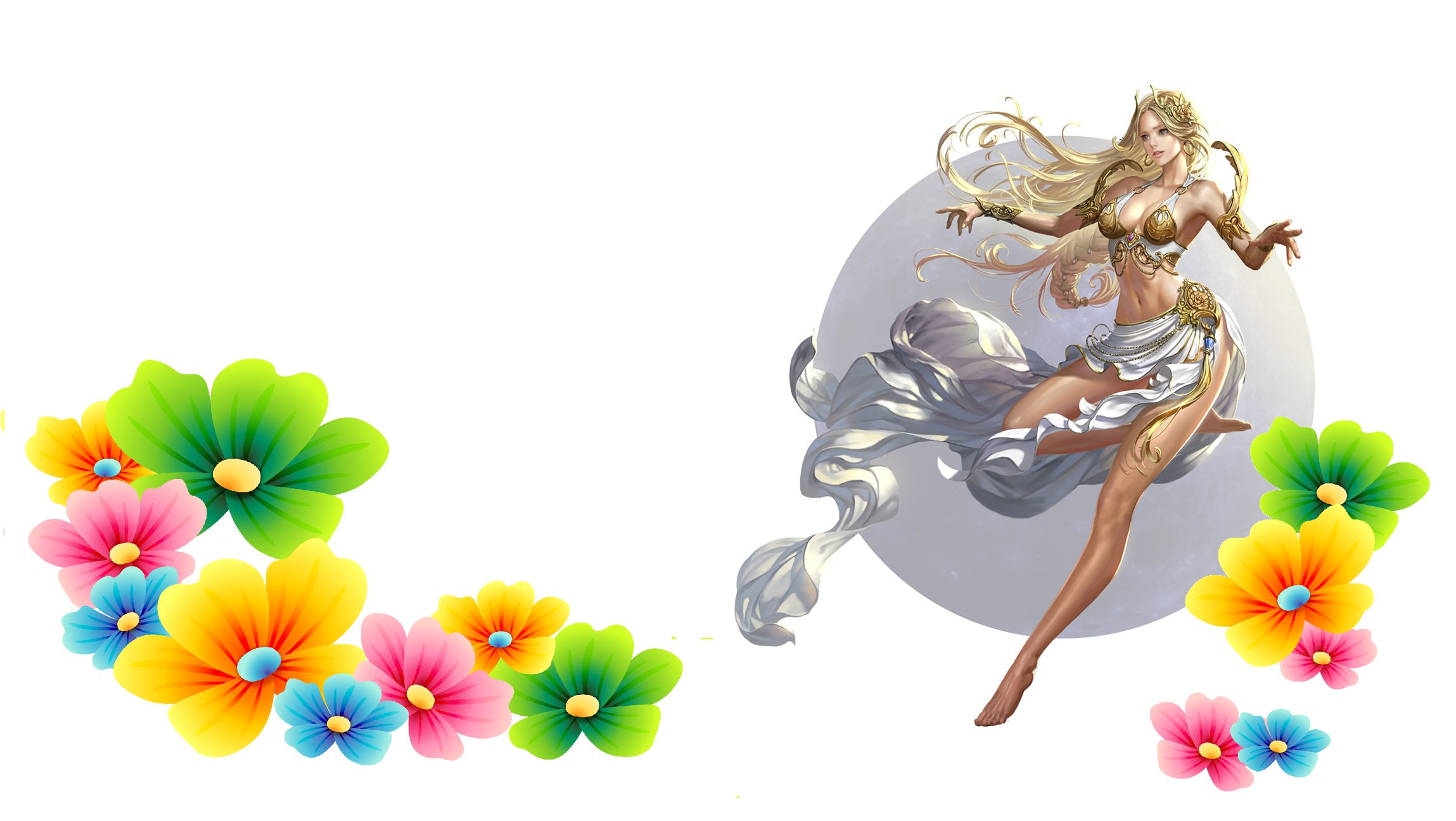 girl, 1080P, Donfoo, Aphrodite, art, the game, HD Wallpaper