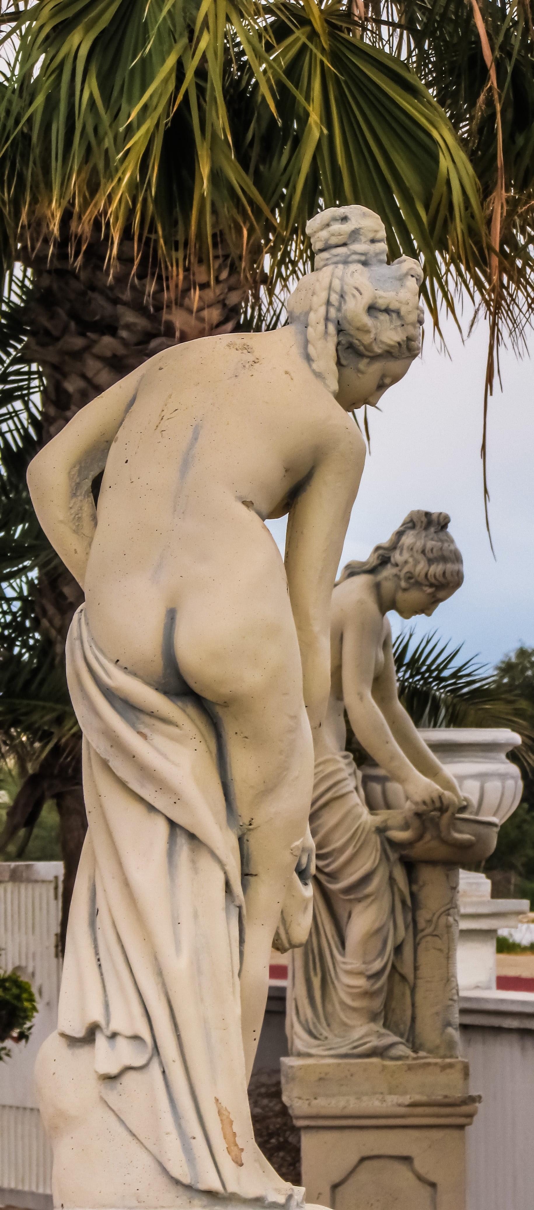 craft, creativity, tree, art and craft, cyprus, angel, 4K, aphrodite, no people, statue, plant, sculpture, human representation, day, belief, sculptures, Phone HD Wallpaper
