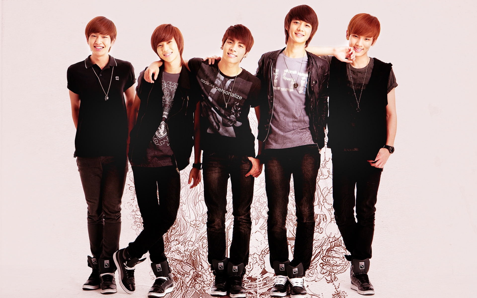 background, men, boys group, 1080P, members, dude, shinee, HD Wallpaper