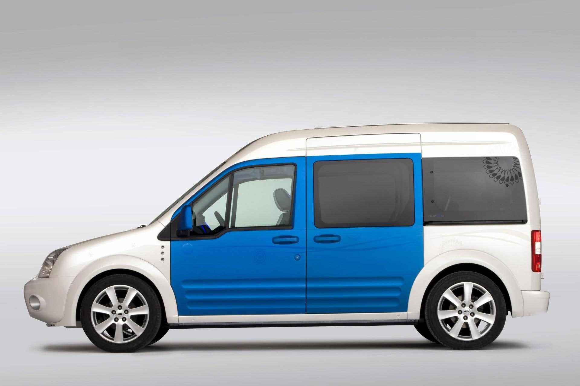 connect, ford, travel, motor vehicle, 1080P, blue, truck, mode of transportation, one, concept, land vehicle, wheel, no people, copy space, mini van, transportation, HD Wallpaper