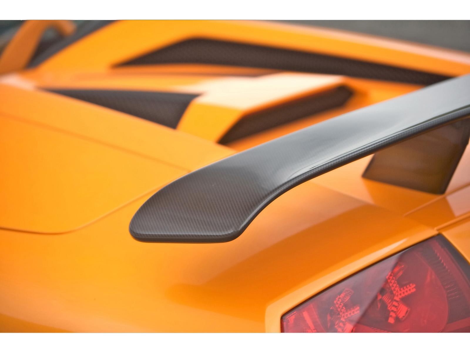 spyder, transfer print, mode of transportation, car, clean, murcielago, motion, 720P, lamborghini, land vehicle, mini van, transportation, orange color, HD Wallpaper