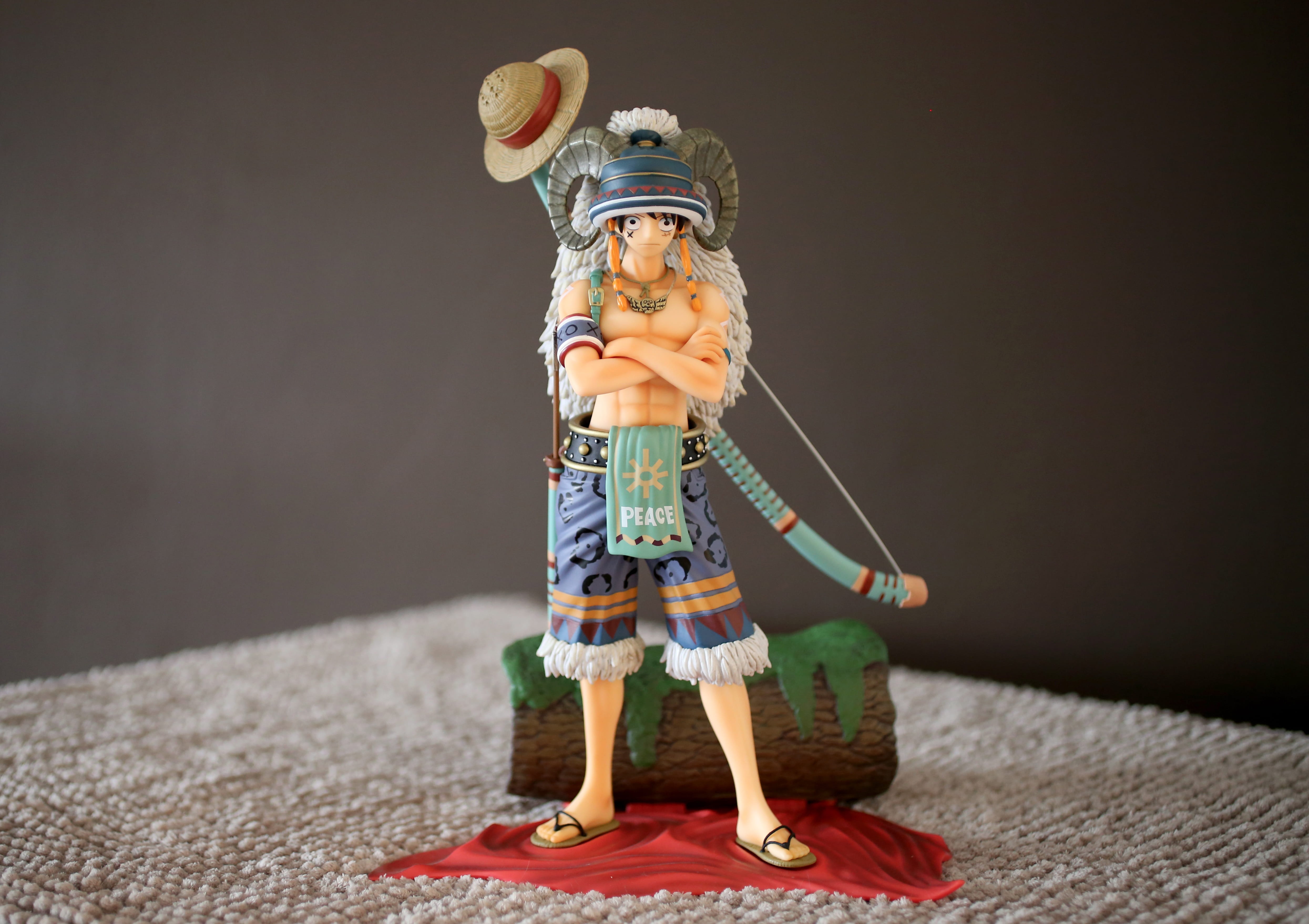 toy, creativity, studio shot, 4K, Manga, luffy, craft, collect, children only, front view, holding, one person, people, one, cute, doll, piece, collectors item, HD Wallpaper