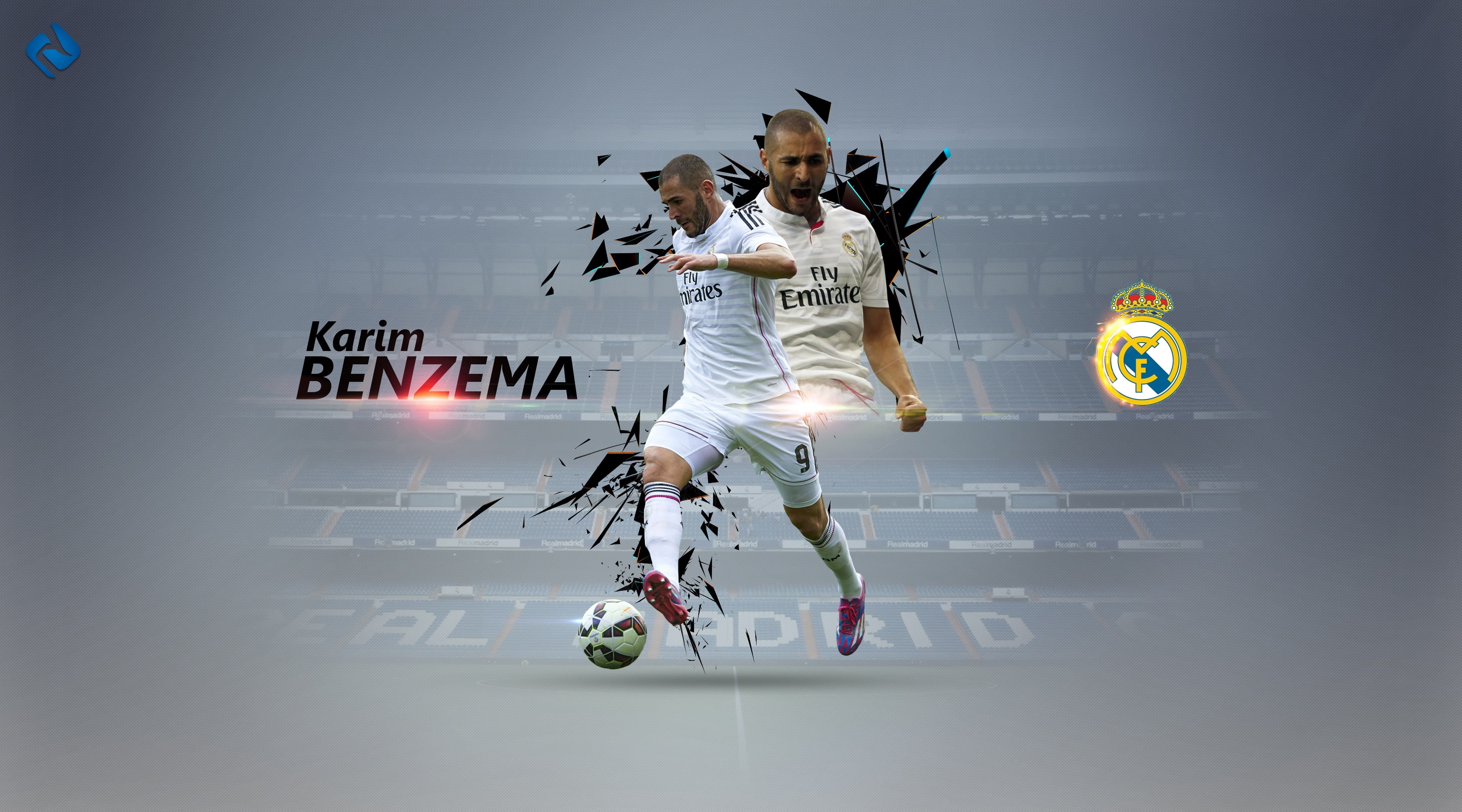 child, sport, 4K, indoors, teenager, jumping, sports equipment, childhood, digital composite, studio shot, girls, text, benzema, real people, motion, k, HD Wallpaper