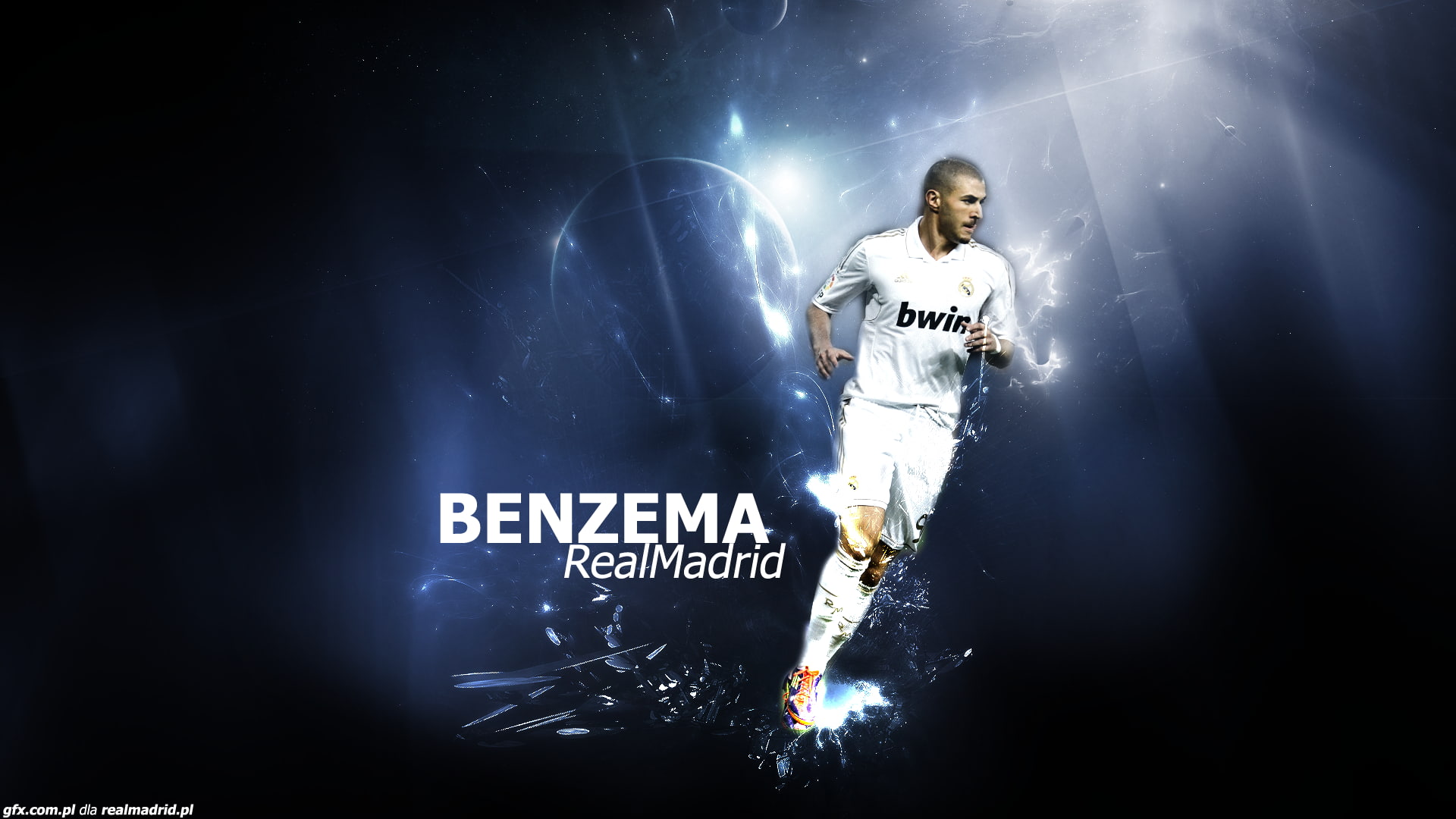Karim Benzema, Real Madrid C.F., French, Soccer, 1080P, HD Wallpaper