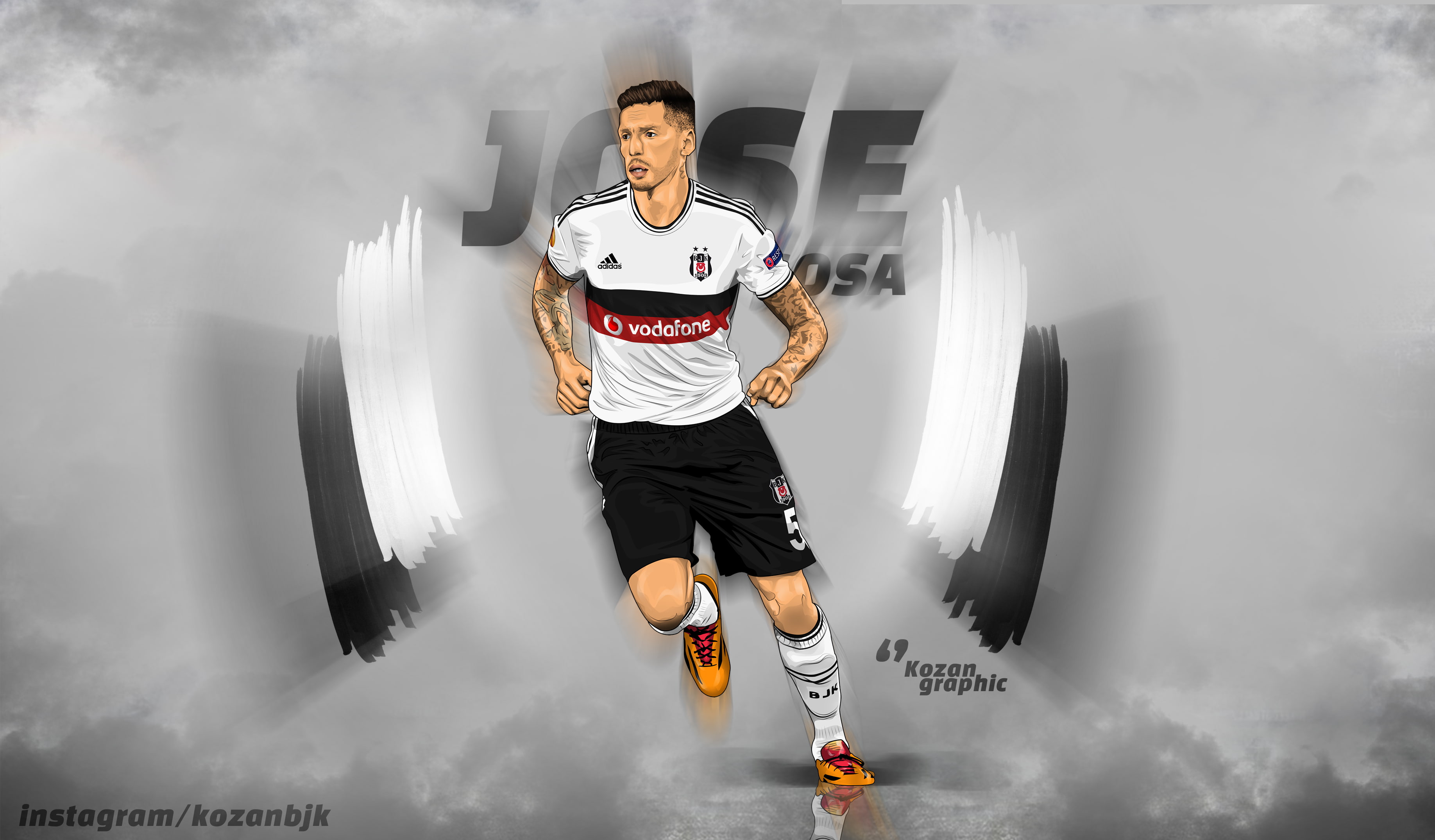 besiktas j, 2K, Vodafone Arena, k, jose sosa, HD Wallpaper