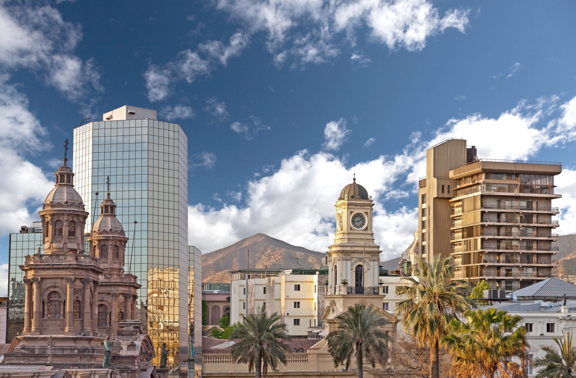 Santiago, Chile, Cities, 1080P, HD Wallpaper