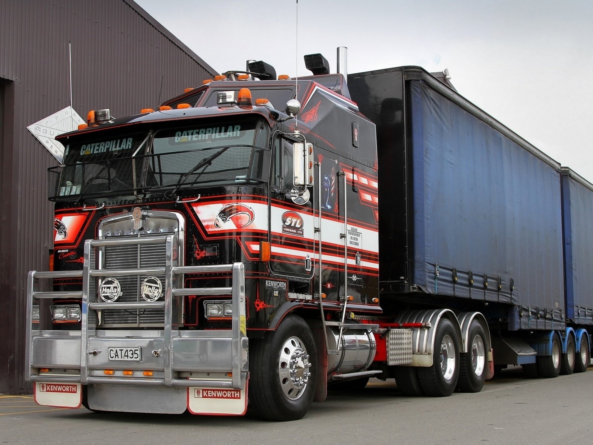 1080P, Kenworth, Trucks, HD Wallpaper