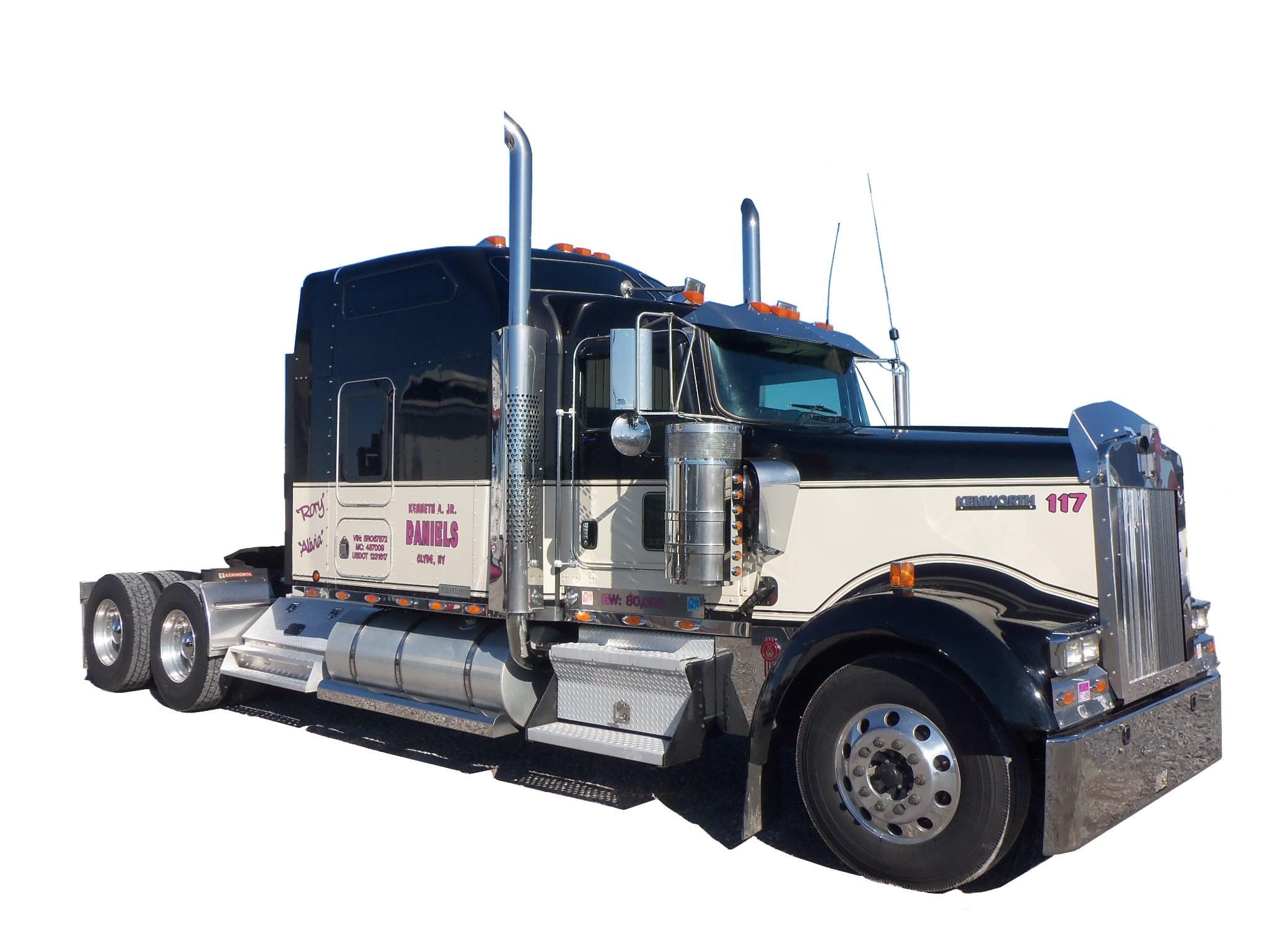 w900, 1080P, tractor, semi, kenworth, HD Wallpaper