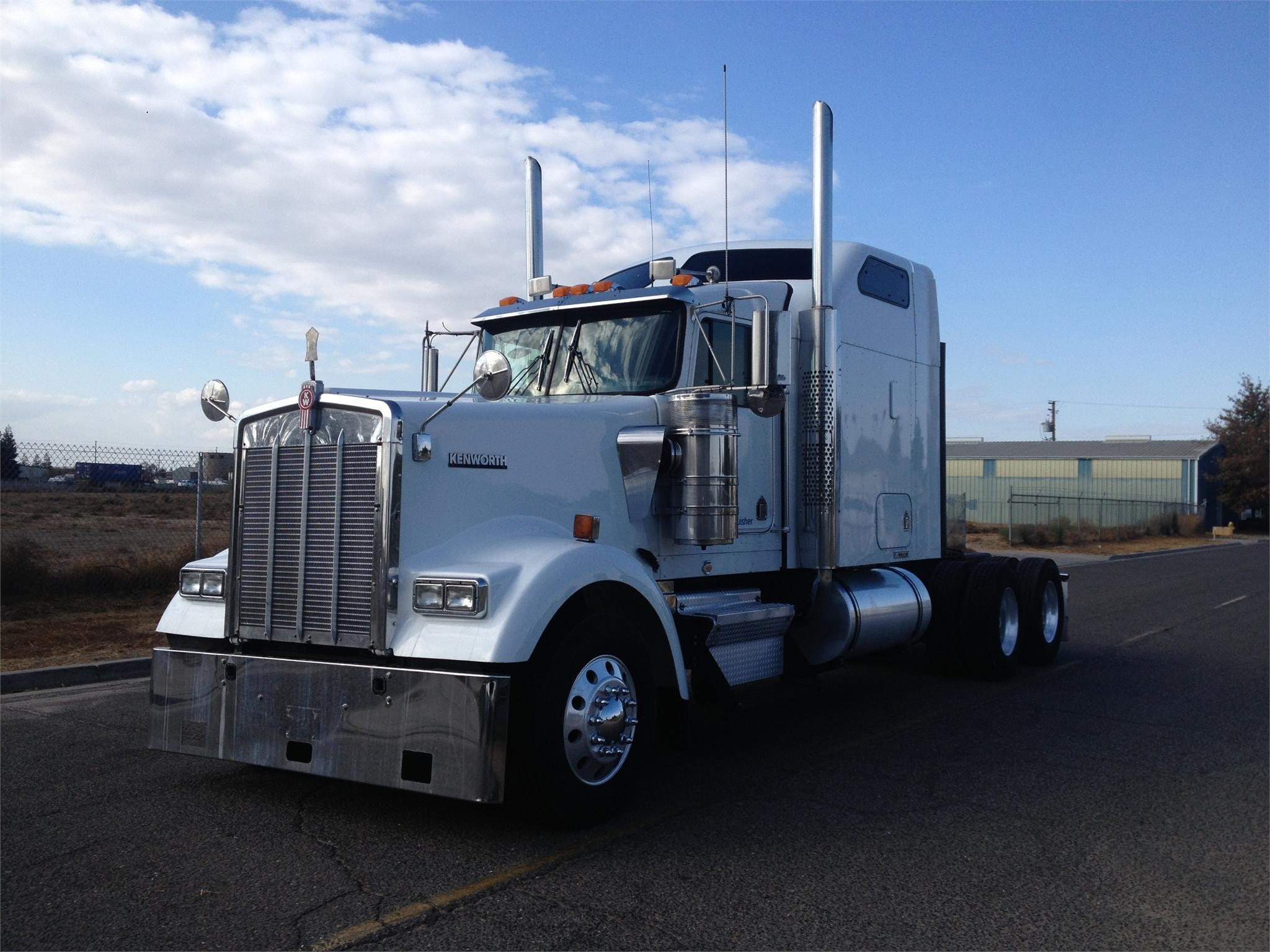 semi, 1080P, w900, kenworth, tractor, HD Wallpaper